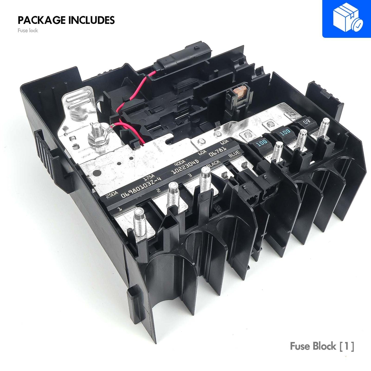 Battery Distribution Engine Compartment Fuse Block - Fit for Chevy Silverado 1500 2500 HD 3500 HD, for GMC Sierra 1500 2500 HD 3500 HD 2019-2024 - Replaces# 84646134, 84493556