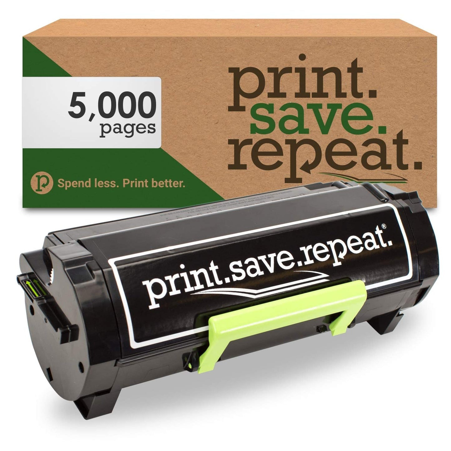 Print.Save.Repeat. Lexmark 501H High Yield Remanufactured Toner Cartridge for MS310, MS312, MS315, MS410, MS415, MS510, MS610 Laser Printer [5,000 Pages]
