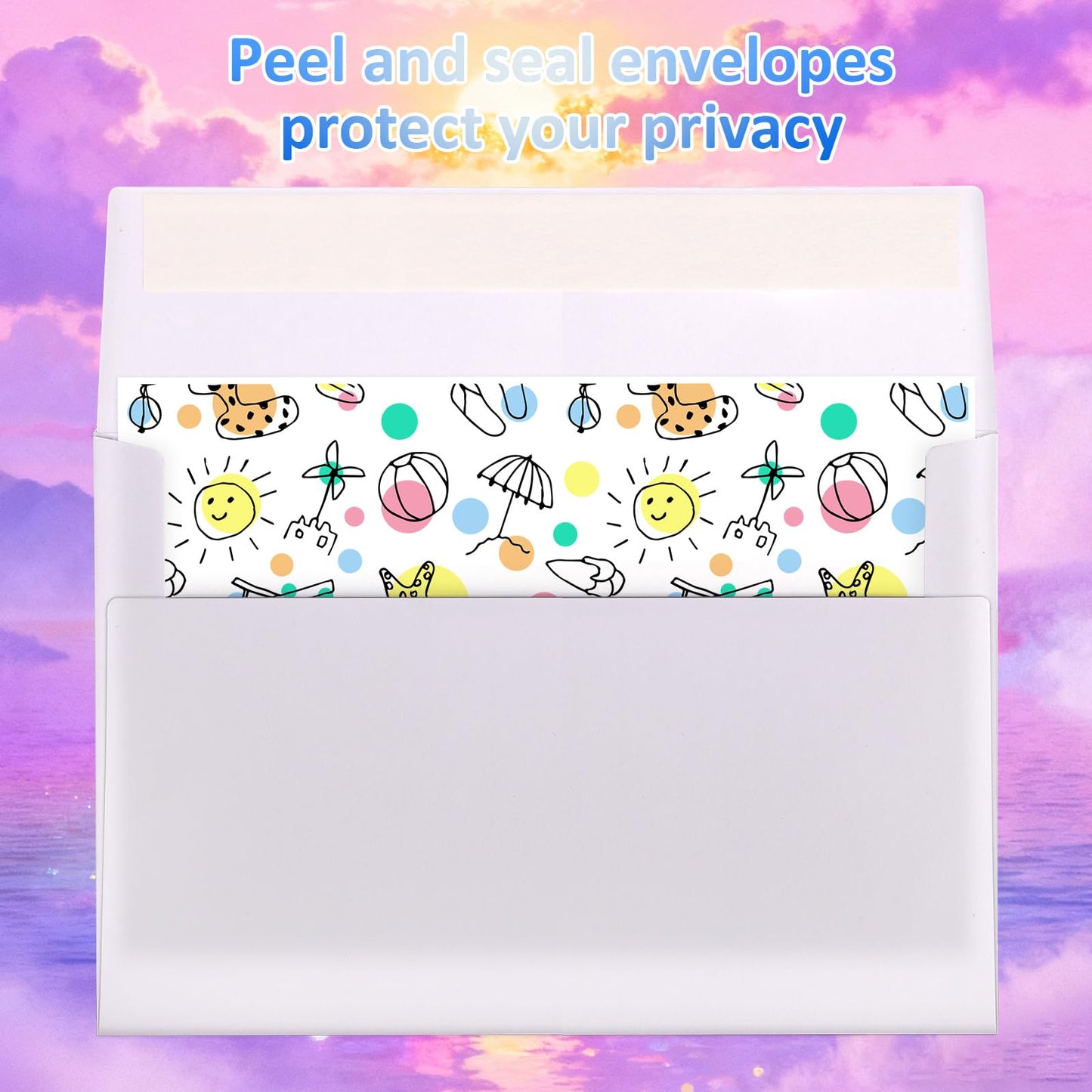 Outdoramic A9 Envelopes Self Seal 500 Pack - 5-3/4 x 8-3/4 White Invitation Envelopes Bulk for Wedding, RSVP, Thank You Notes, Announcements, Greeting Cards, Photos
