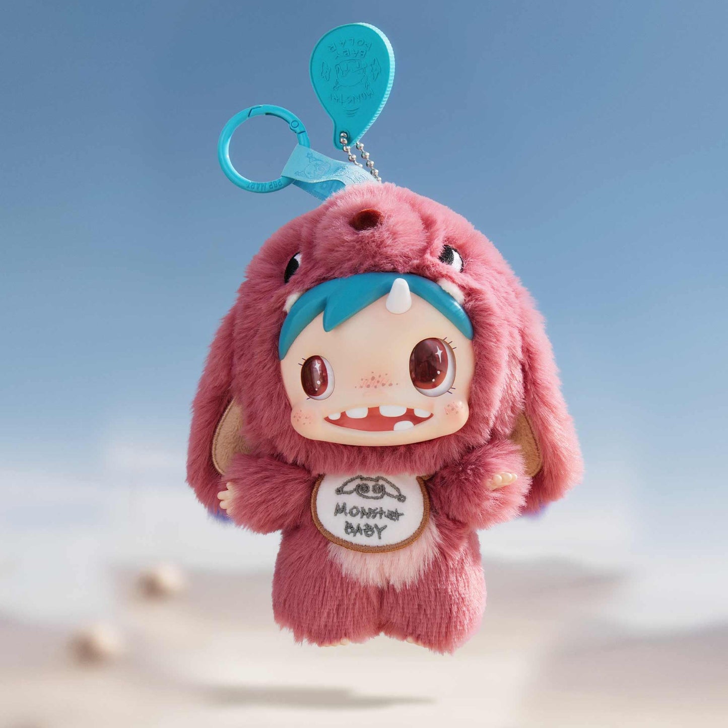 POP MART POLAR-Monster Baby Collection Series Plush Pendant Ver.1, Polar Blind Box Figures, Random Design Action Figures Collectible Toys for Home Decor, Holiday Anniversary Birthday Gifts, Single Box