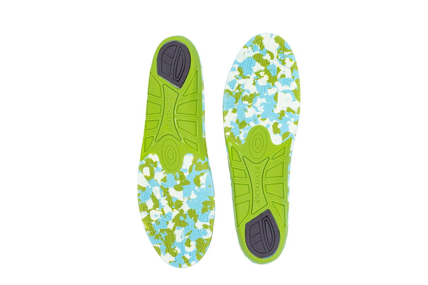 REVITALIGN Neutral Arch Support Insole, NEON, W 7-8.5 / M 6-7.5