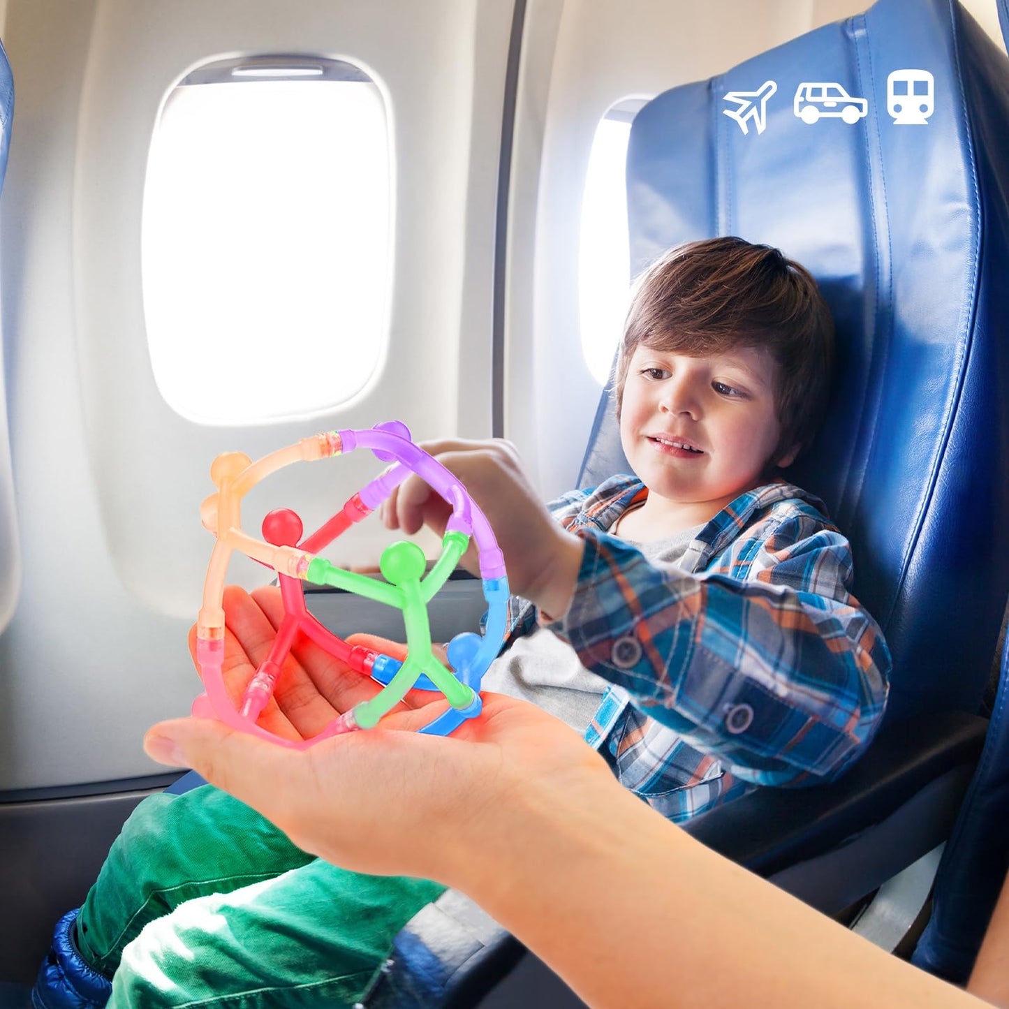 Valentines Day Gifts for Kids: 24Pcs Magnetic-People-Magnet-Men, Travel Toys for Kids, Creative, Fidget and Educational, School Party Favors Bulk, Small Toys for Classroom Prizes, Easter Egg Stuffers
