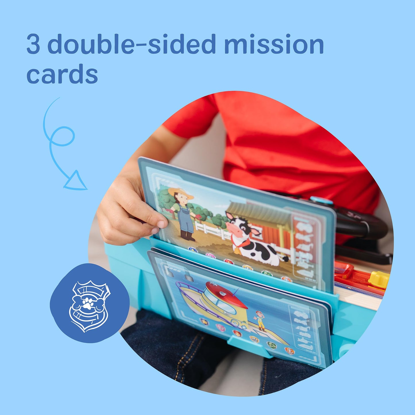 Melissa & Doug PAW Patrol Rescue Mission Wooden DashboardKids Activity Board, Toddler Sensory Toys, Pretend Play Driving Toy, PAW Patrol Toys for Kids Ages 3+