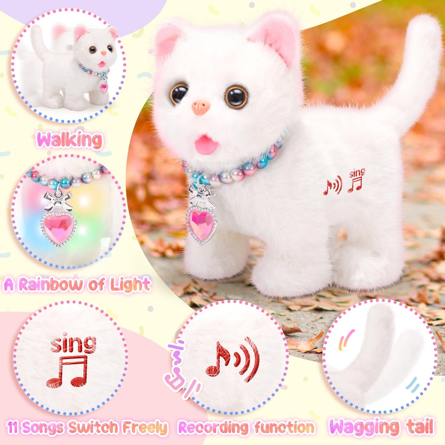 Tagitary Kids Cute Plush Toys for Kids Toddlers Birthday Gift