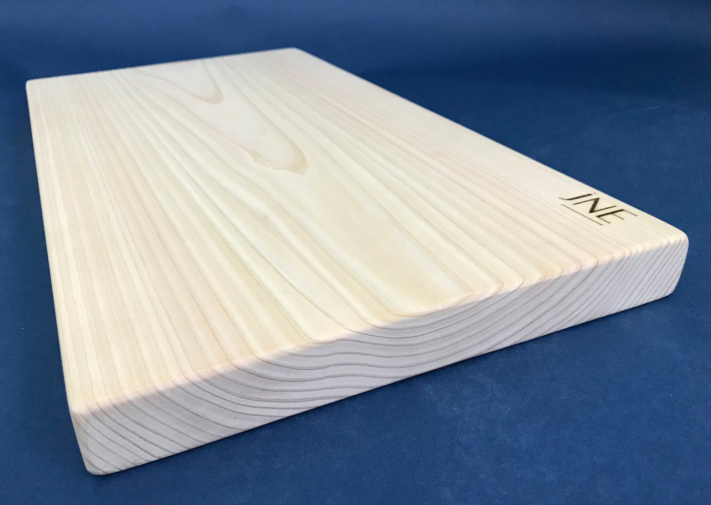 Hinoki Cypress Reversible Wood Cutting Board, 17.3" x 9.5" x1", Chopping Board, Butcher Board, Serving Board, Solid Single Piece, No Joint, No Glue | Holiday Gift