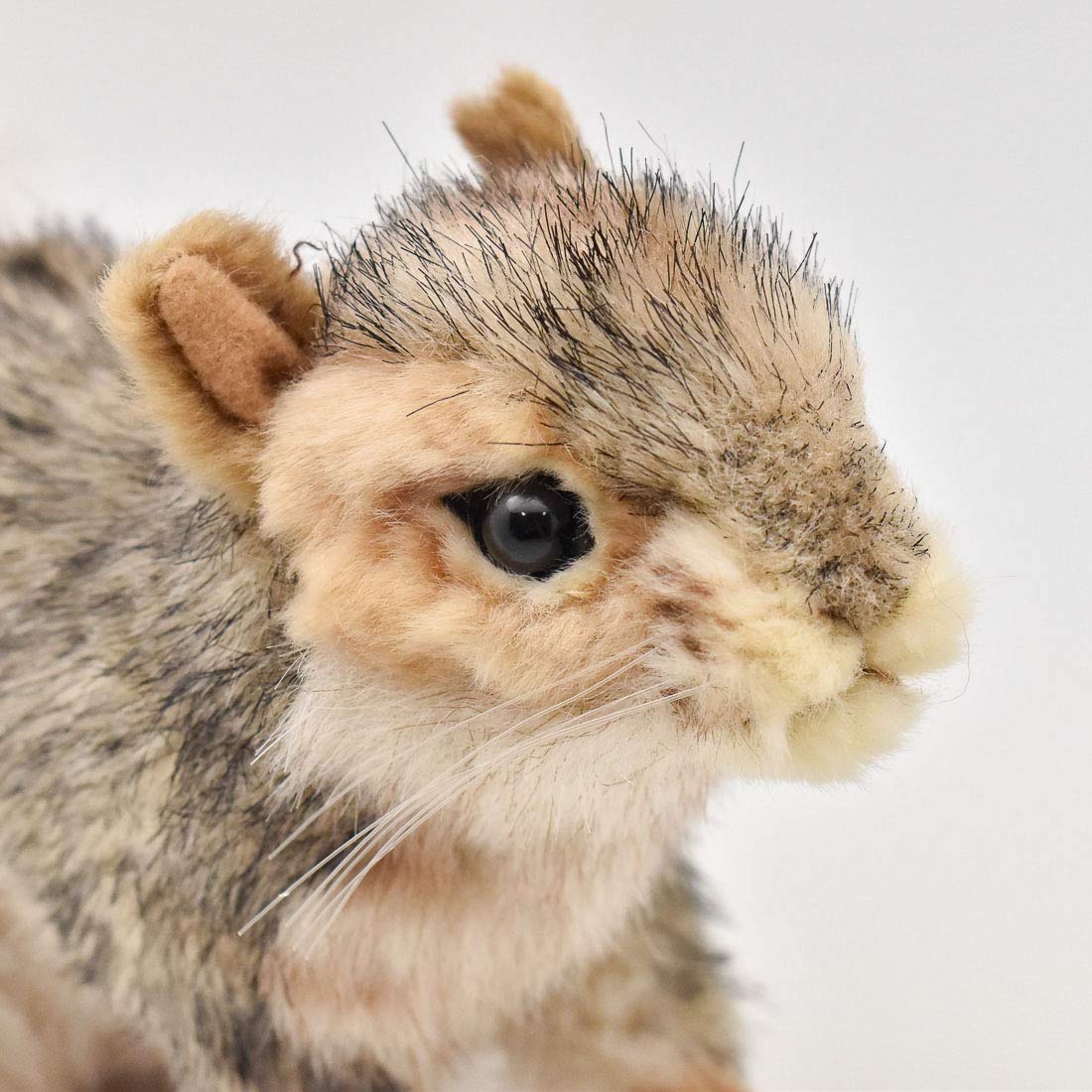 Hansa Sitting Squirrel Plush, Gray