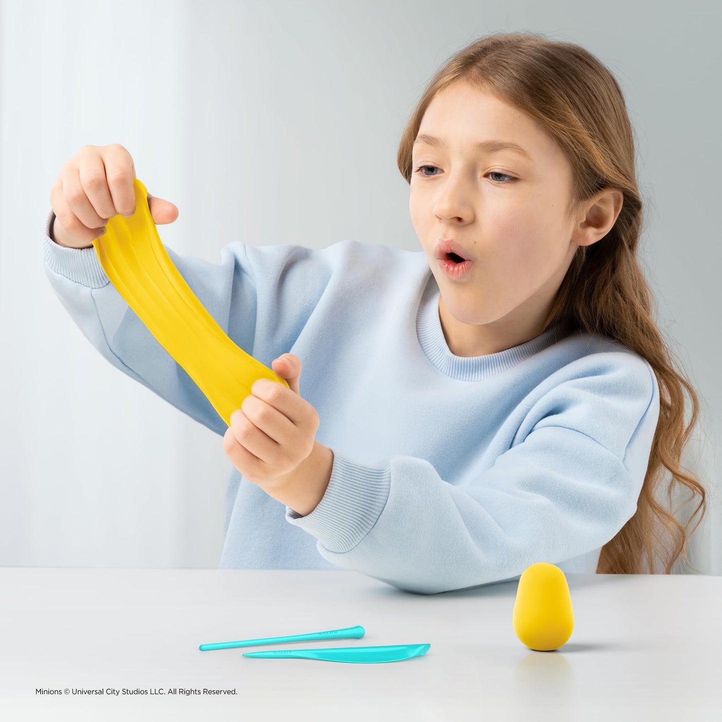 HEY CLAY Despicable Me Minions Set - Colorful Modeling Air Dry Clay for Kids - Air Dry Clay Kit 15 Cans and Sculpting Tools with Fun Interactive Instructions App - Age 3 and up