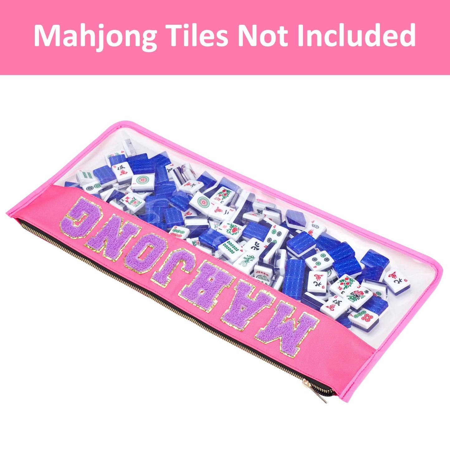 GUSTARIA Empty Mahjong Bag, Mahjong Case for American Mahjong Set (Case Only)