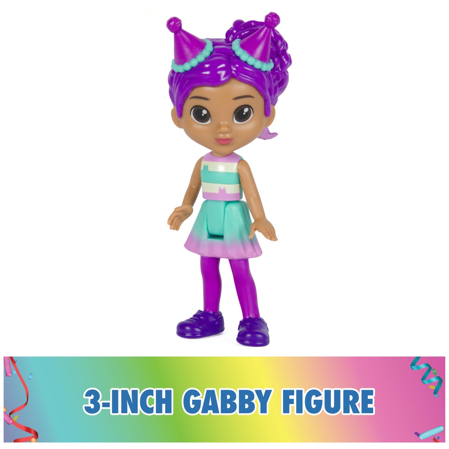 Gabby’s Dollhouse, Celebration Themed Figures with Gabby Girl, 5 Cat Toy Figures, Surprise Toys & Dollhouse Accessories, Kids Toys for Girls & Boys 3+