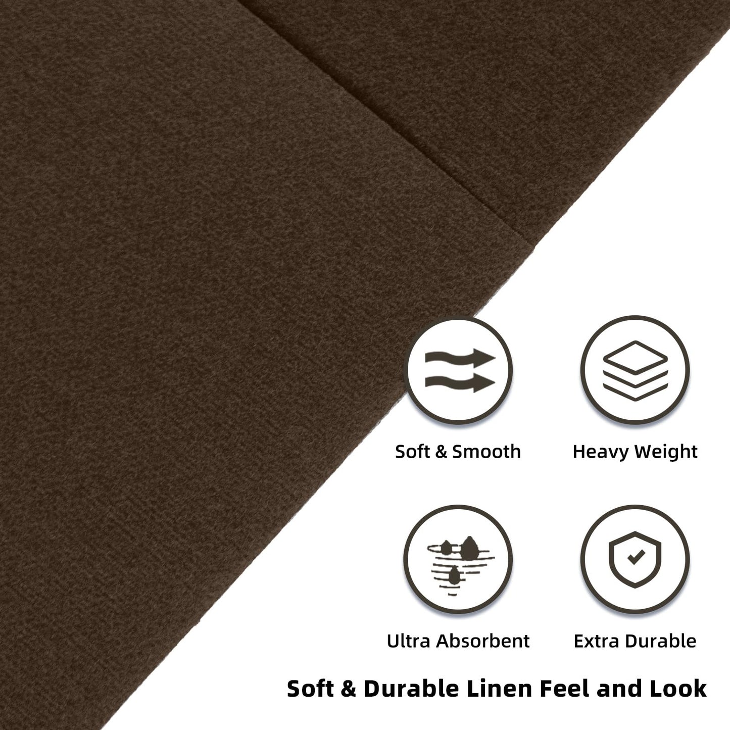 KAMMAK Napkins Disposable Coffee Cloth like Dinner Paper Napkins with Pocket 100 Pack Folded Luncheon Napkins Wedding Reception Bathroom Guest Hand Towel for Party Decoration, Kitchen,16.5 x 16.5 inch
