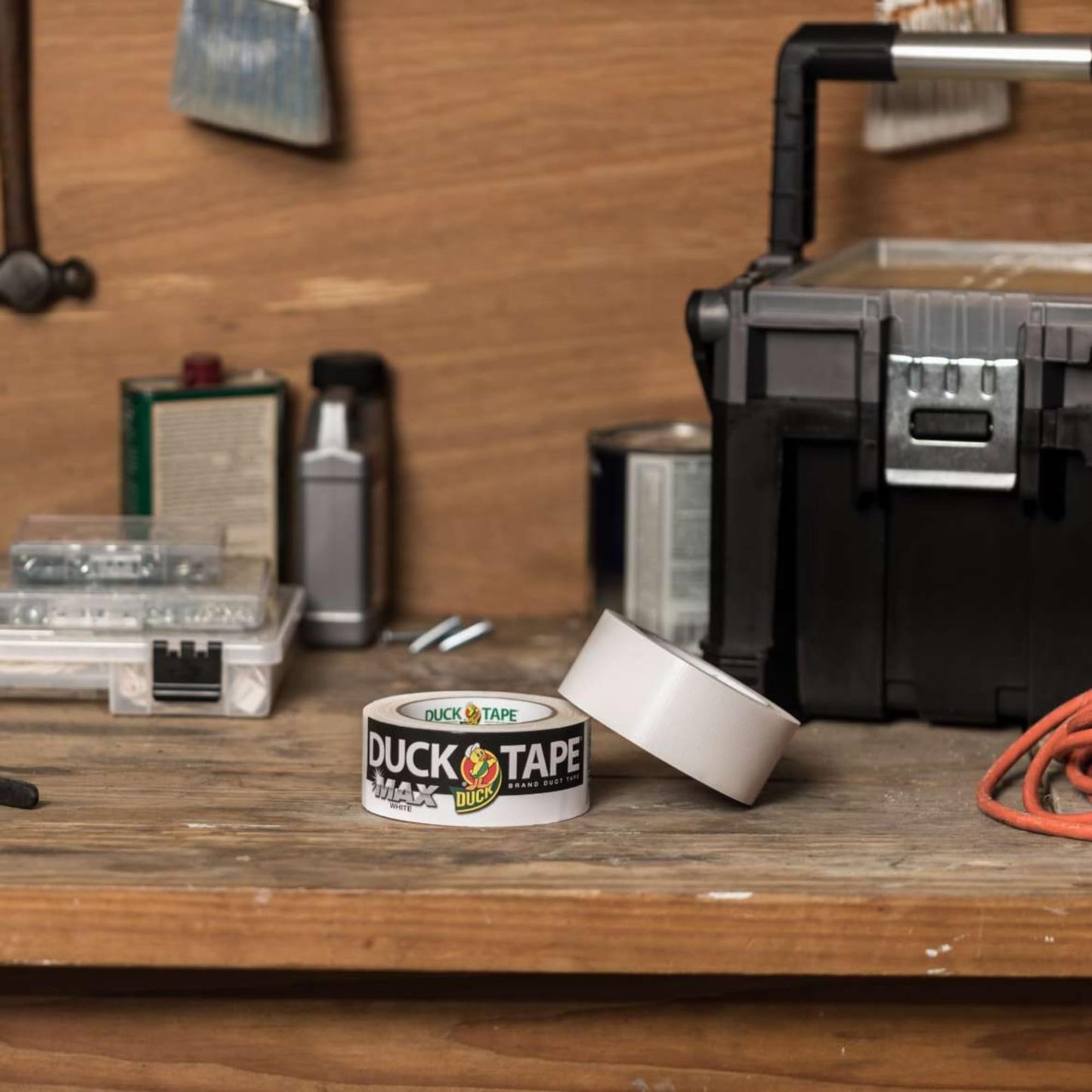 Duck Brand Max Strength Duct Tape, Black, 3 Rolls, 1.88 Inch x 35 Yards Each, 240867