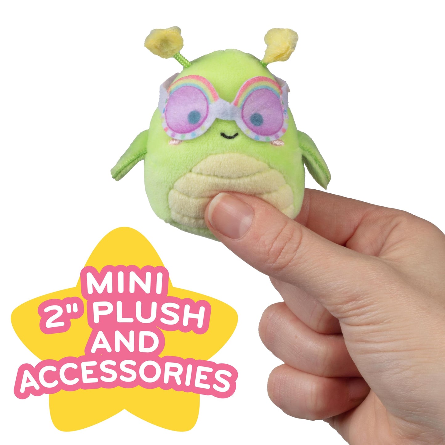 Squishmallows Squishville Series 12 Mini Mystery Plush (3 Pack) Official Jazwares Plush - Collectible Soft & Squishy Blind Capsules - Styles May Vary - Gift for Boys, Girls & Kids