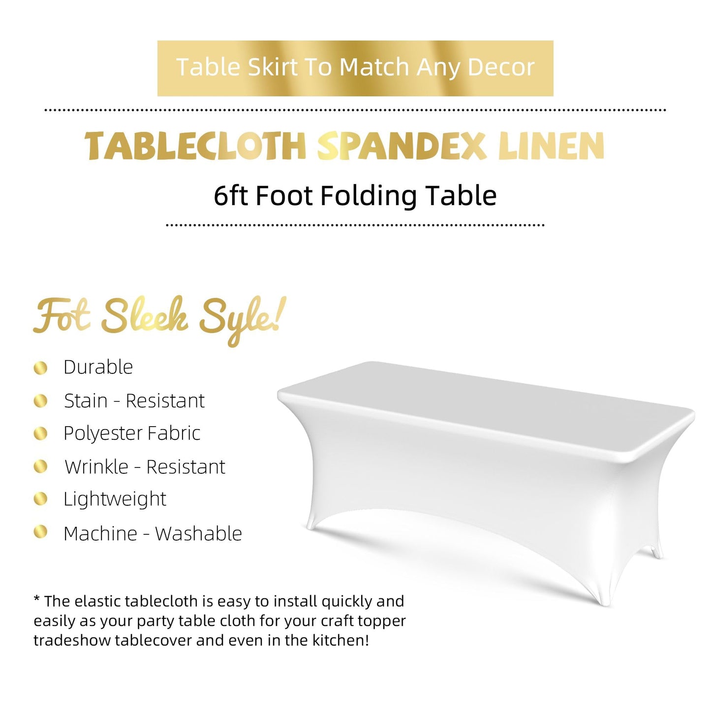 Custom Table Cloth with Business Logo 6 FT Custom Tablecloth with Text Image Customized for Business Tradeshow Events Birthday Party Wedding Decor Personalized Table Cloth