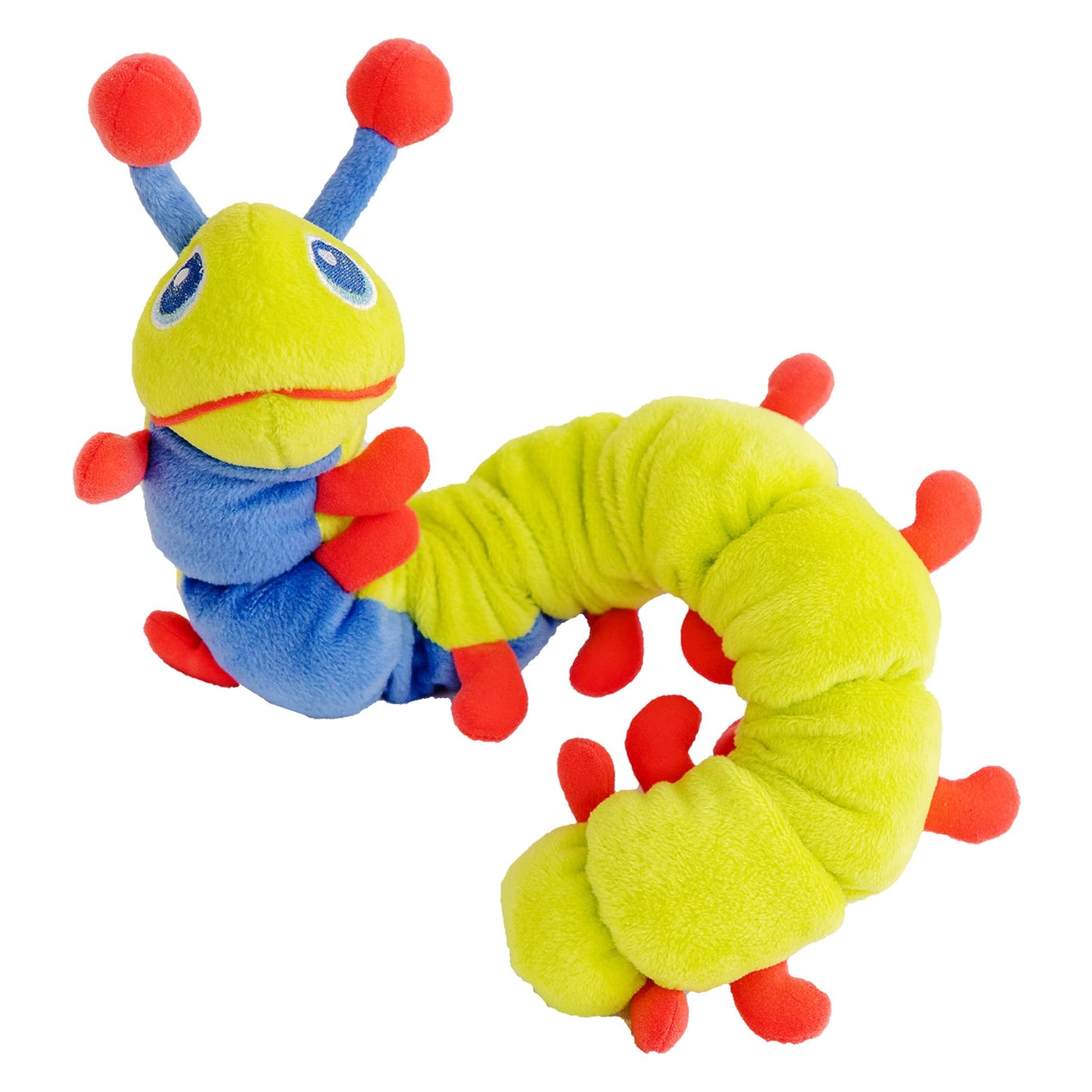 Calmee The Caterpillar Weighted Sensory Plush Toy for Kids, Breathing Exercise and Mindfulness Tool for Focus and Emotional Regulation, SEL Classroom or Home Toy, Soft and Washable – MESH Accredited