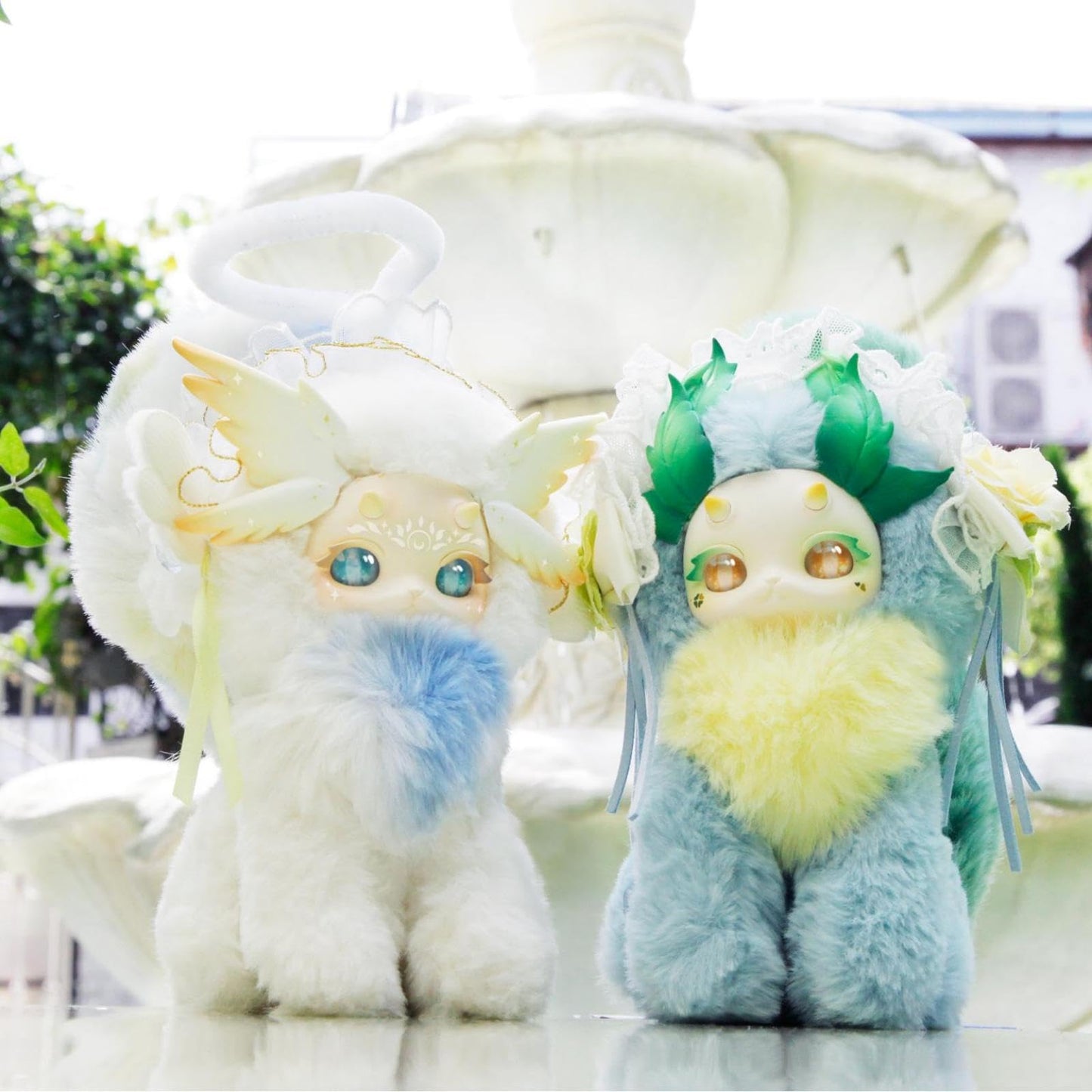CALEMBOU Plush Doll Blind Box, Tutulong Fantasy Creatures Series Vinyl Plush Mystery Toys, Kawaii 1 of 6 Possible Stuffed Dolls Soft Anime Plushies Christmas Birthday for Girls (Magic Academy Series)