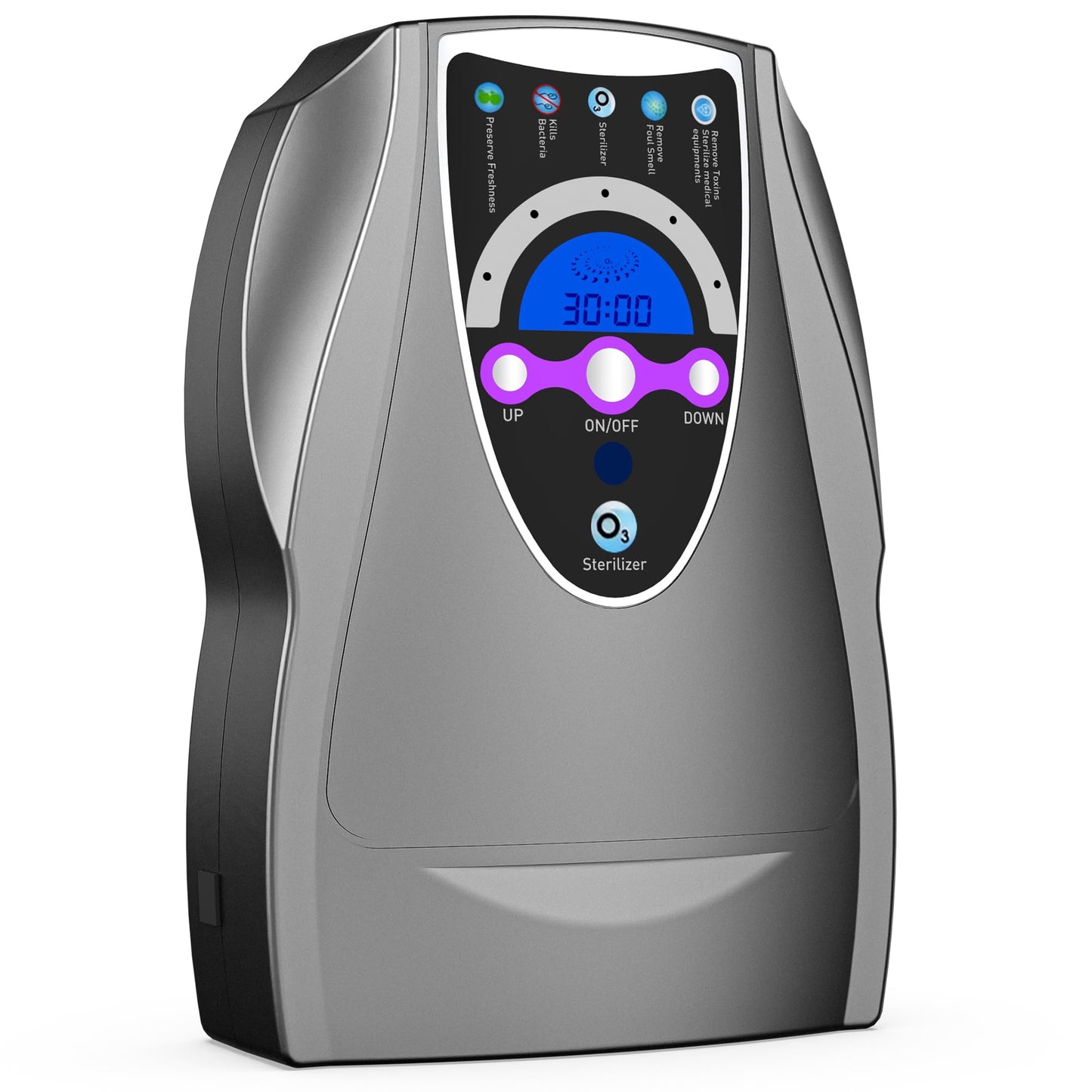 Ozone Machine Generator, Multifunctional with Timer, 1000mg/h Portable Ozone Machine for Home, Kitchen, Office, Cleaning Water, Fruits and Vegetables