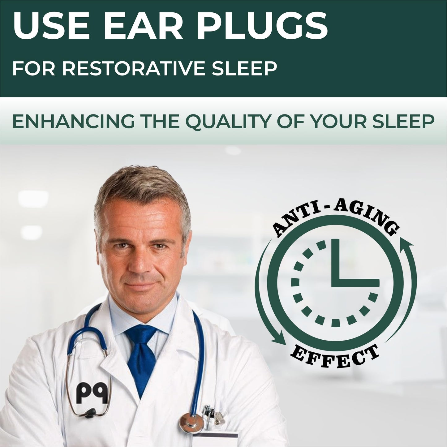Peace&Quiet | PQ 100 Wax Ear Plugs for Sleeping - Silicone Wax Earplugs for Sleeping and Swimming, Gel Ear Plugs for Noise Cancelling, Sleeping Earplugs, Sound Blocking 32 Db (100 Pillows), White