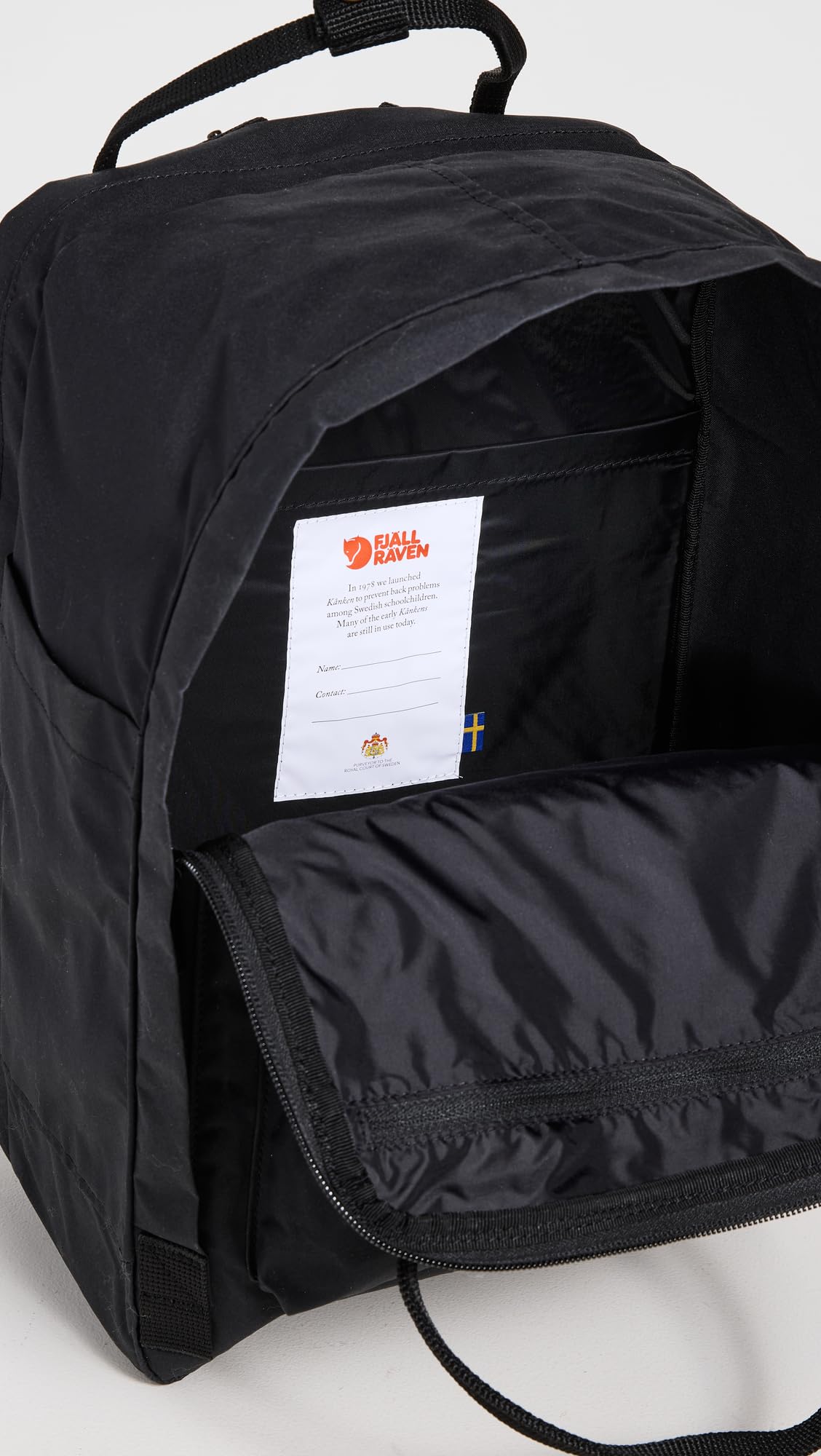 Fjallraven Women's Kanken 15" Laptop Backpack, Black, One Size