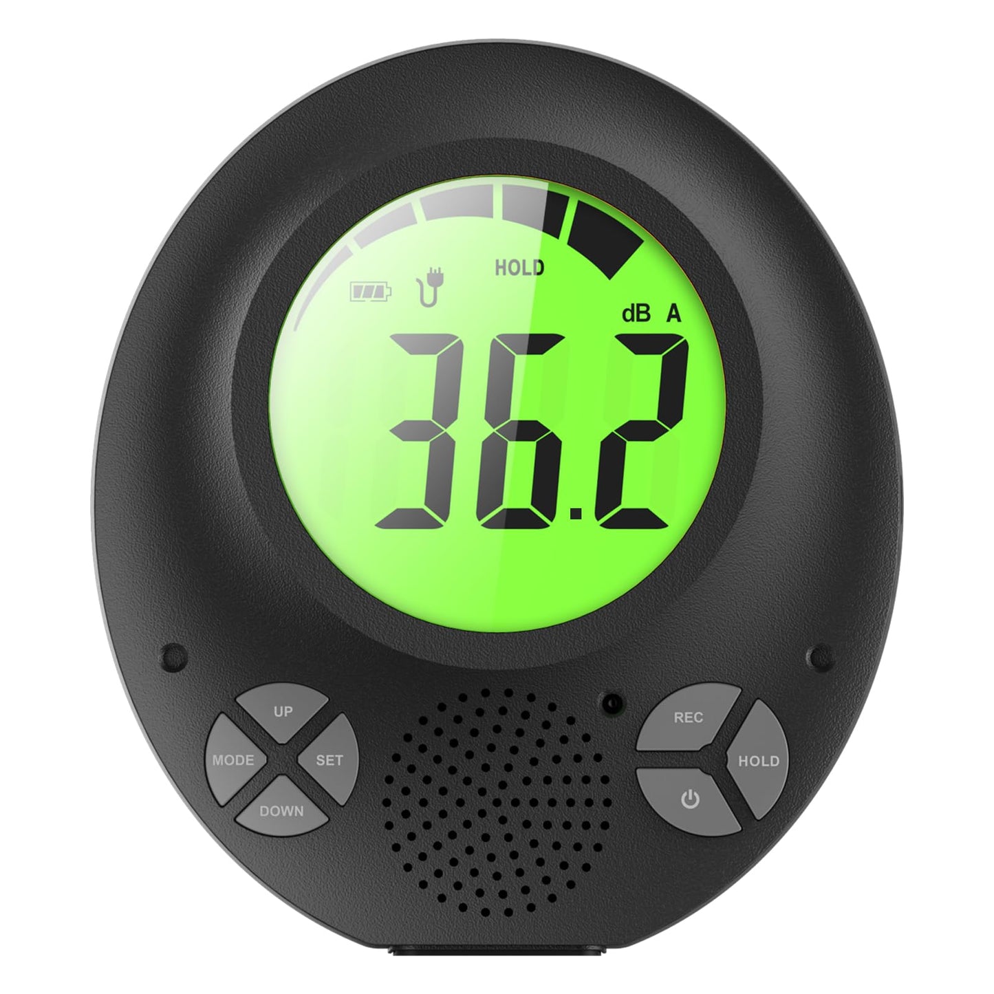 SWAREY Digital Decibel Meter with Alarm, Wall Hanging Sound Level Meter 35dB to 135dB with Alarm Quiet Please, Sound Level Meter for Schools Hospitals Temples Libraries Theaters