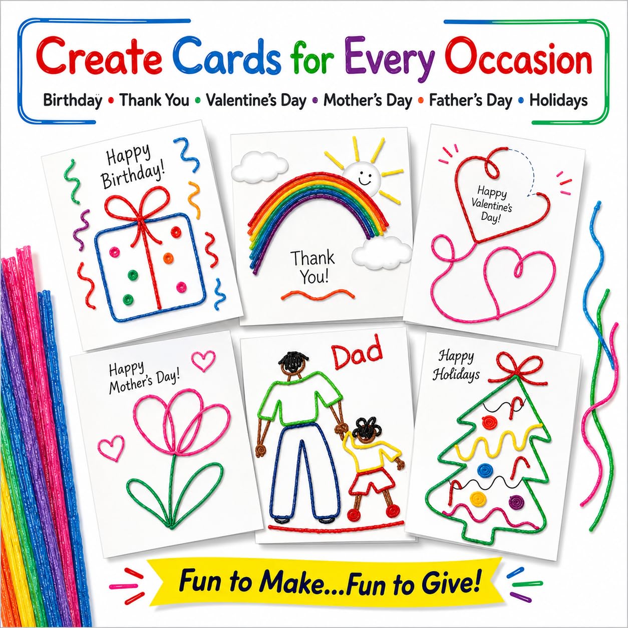 WikkiStix Create-a-Card Kit