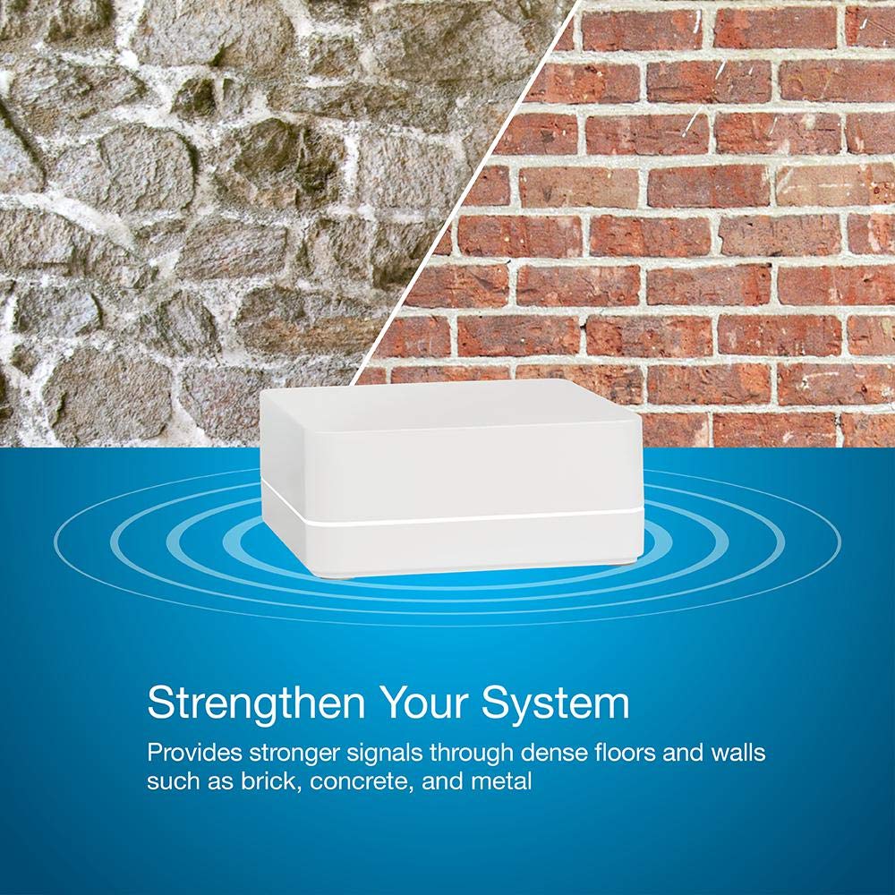 Lutron Caseta Smart Lighting Smart Hub Repeater, Expands The Range of Caseta Up to 60 Feet, Works w/ Alexa, Apple Homekit, Google Home, PD-REP-WH, White