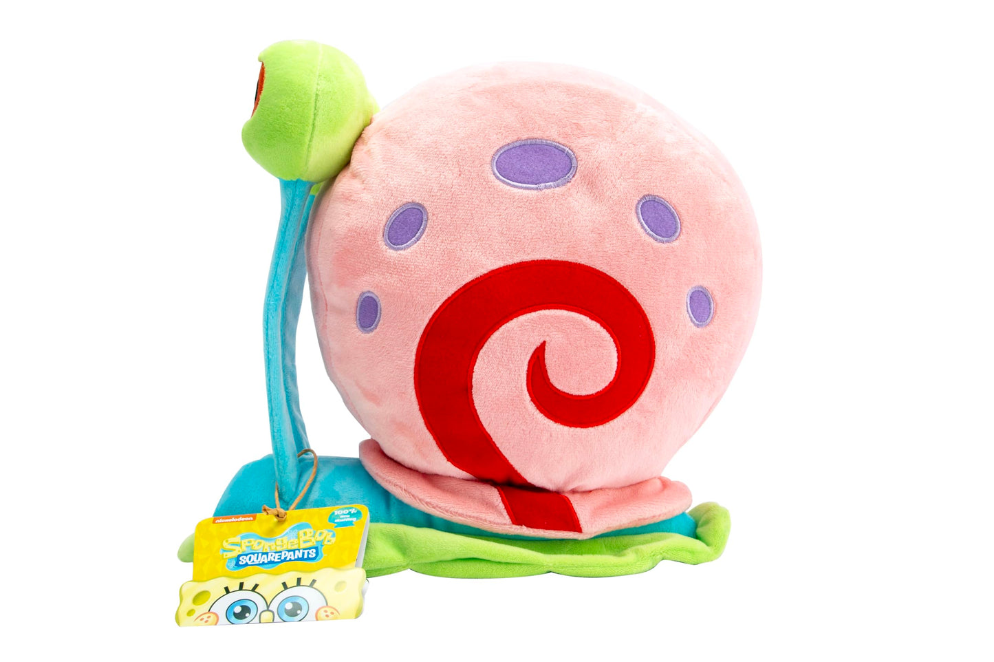 Simba 109491003 Spongebob Plush Gary, 35 cm Plush Figure, Sponge Bob Suitable from The First Months of Life