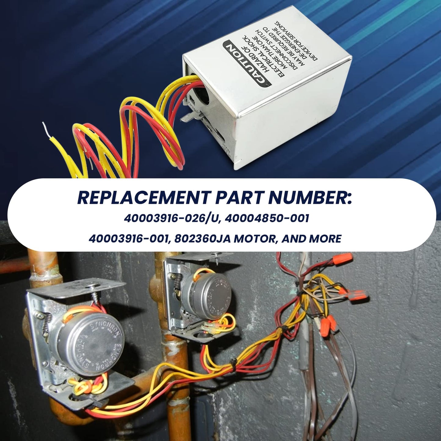 40003916-026 Power Replacement Head, for v8043e1012 Zone Valve Honeywell, 40004850-001 honeywell zone valve motor Normally Closed 2-Way 4-Wire 24V 50/60Hz 18" Leads with End Switch