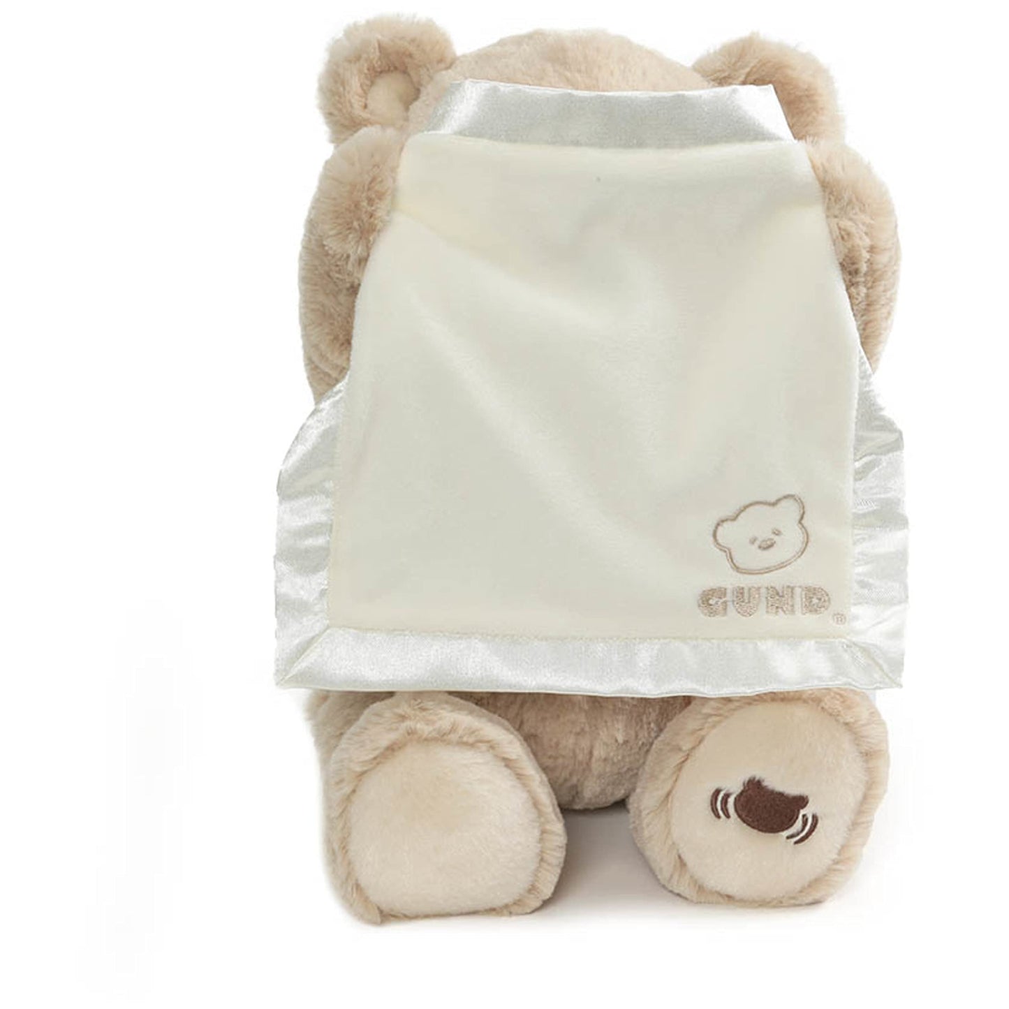 GUND Peek-A-Boo Teddy Bear Plush, Animated Stuffed Animal for Babies and Newborns, 11.5"