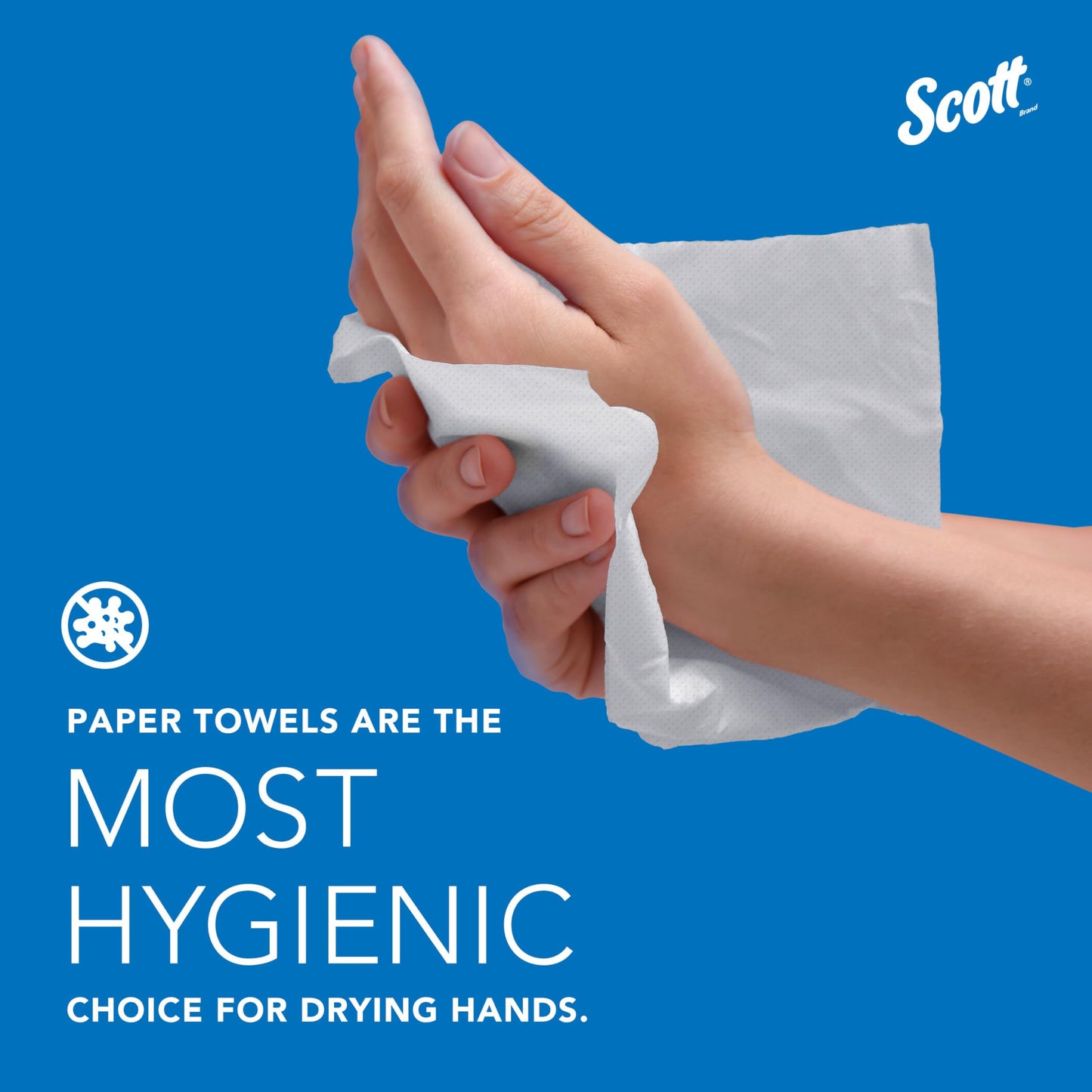 Scott Professional Universal 100% Recycled Fiber Hard Roll Paper Towels, Bulk (56758), Hardwound 1.5" Core, Absorbency Pockets, Compressed, Brown (6 Rolls at 800' Each, 4,800'/Case)