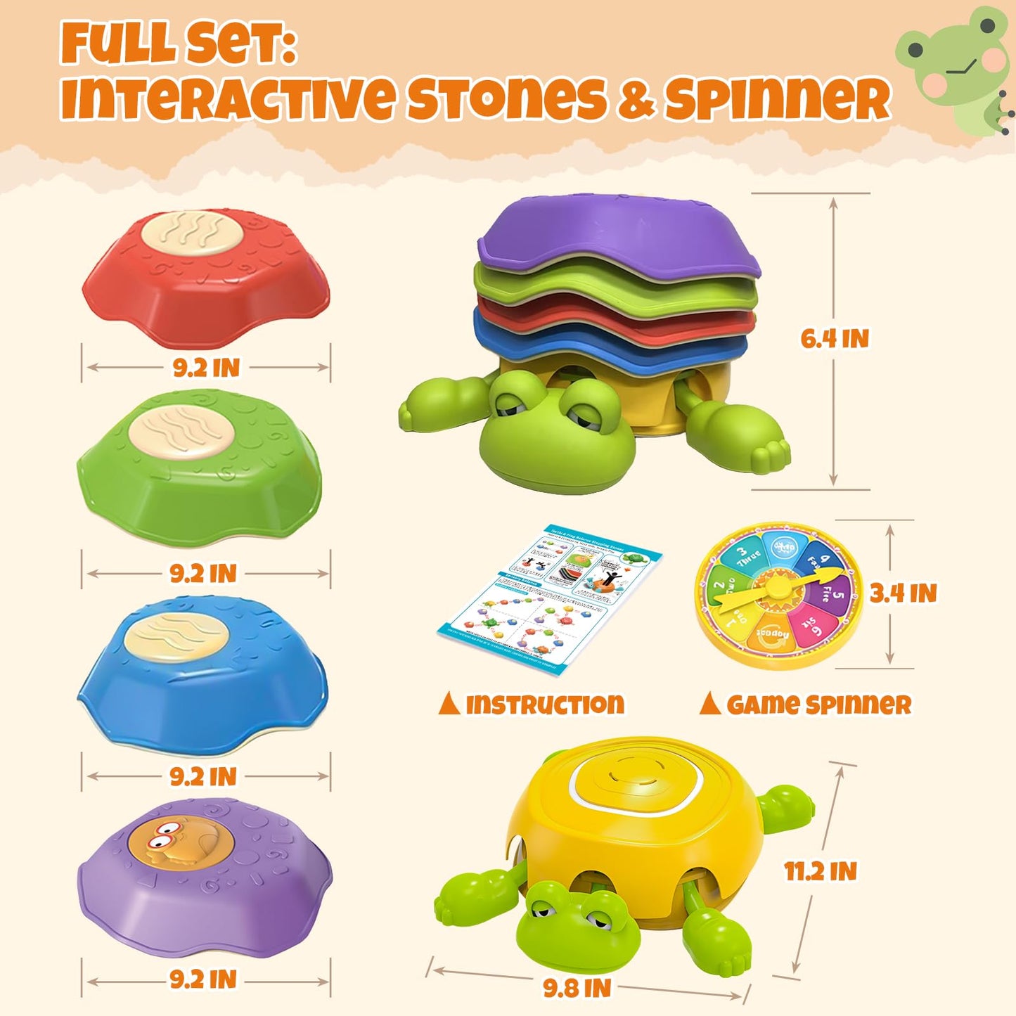 LSCLCIN Stepping Stones for Kids