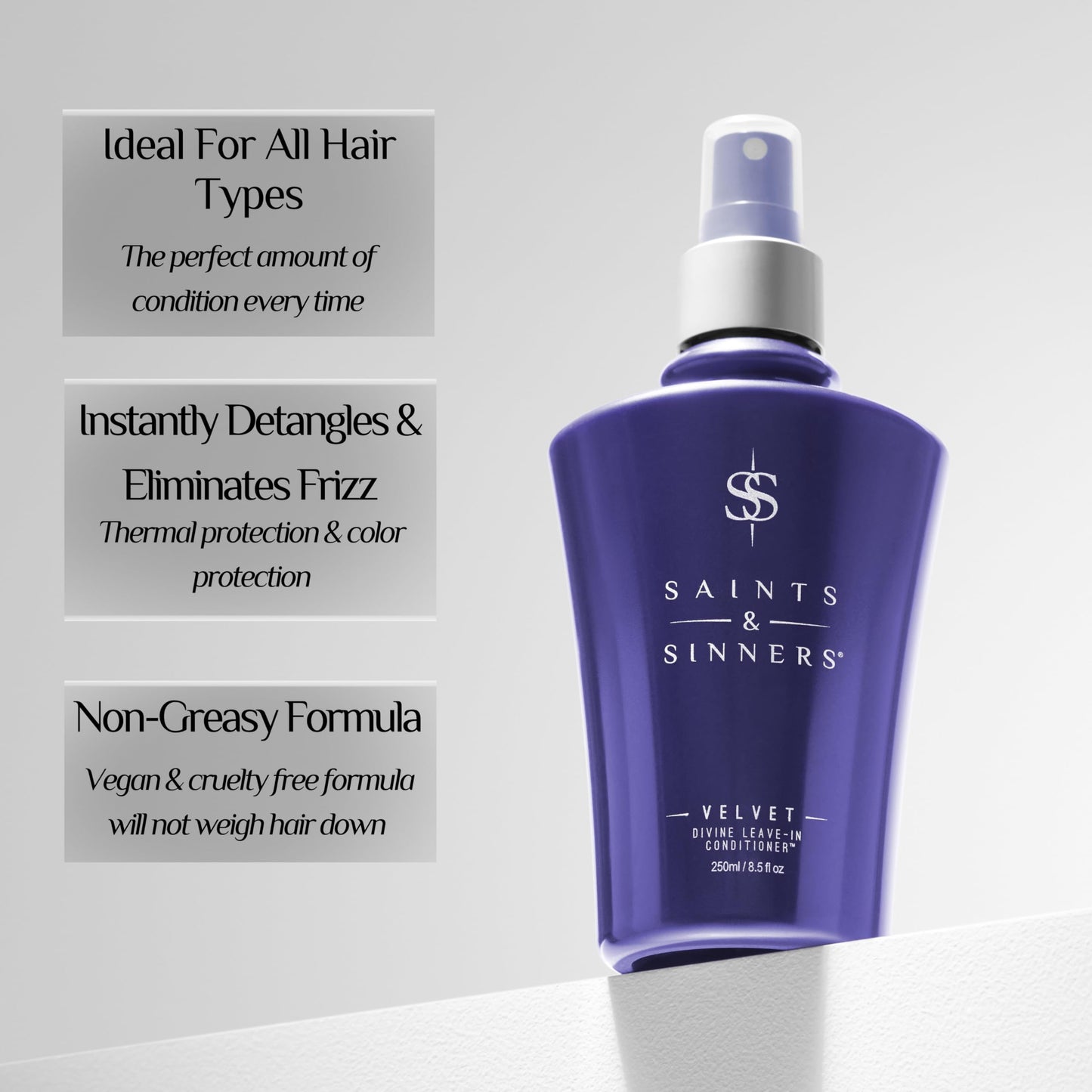 Saints & Sinners Conditioning Duo for Conditioned, Shiny, Moisturized Hair