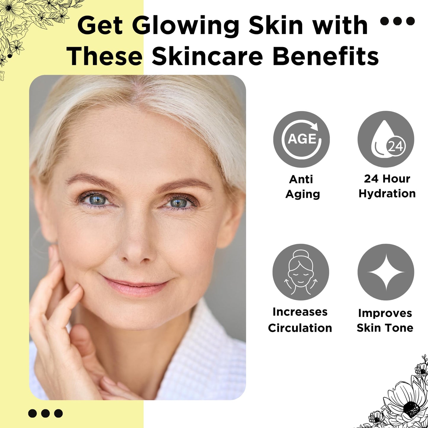 Revitalizing Under Eye Cream, Under Eye Brightener with Plant Based Actives that Boosts Collagen, Can Help With Dark Circles, Can Help Diminish Fine Lines and Help Create Firm Radiant Skin