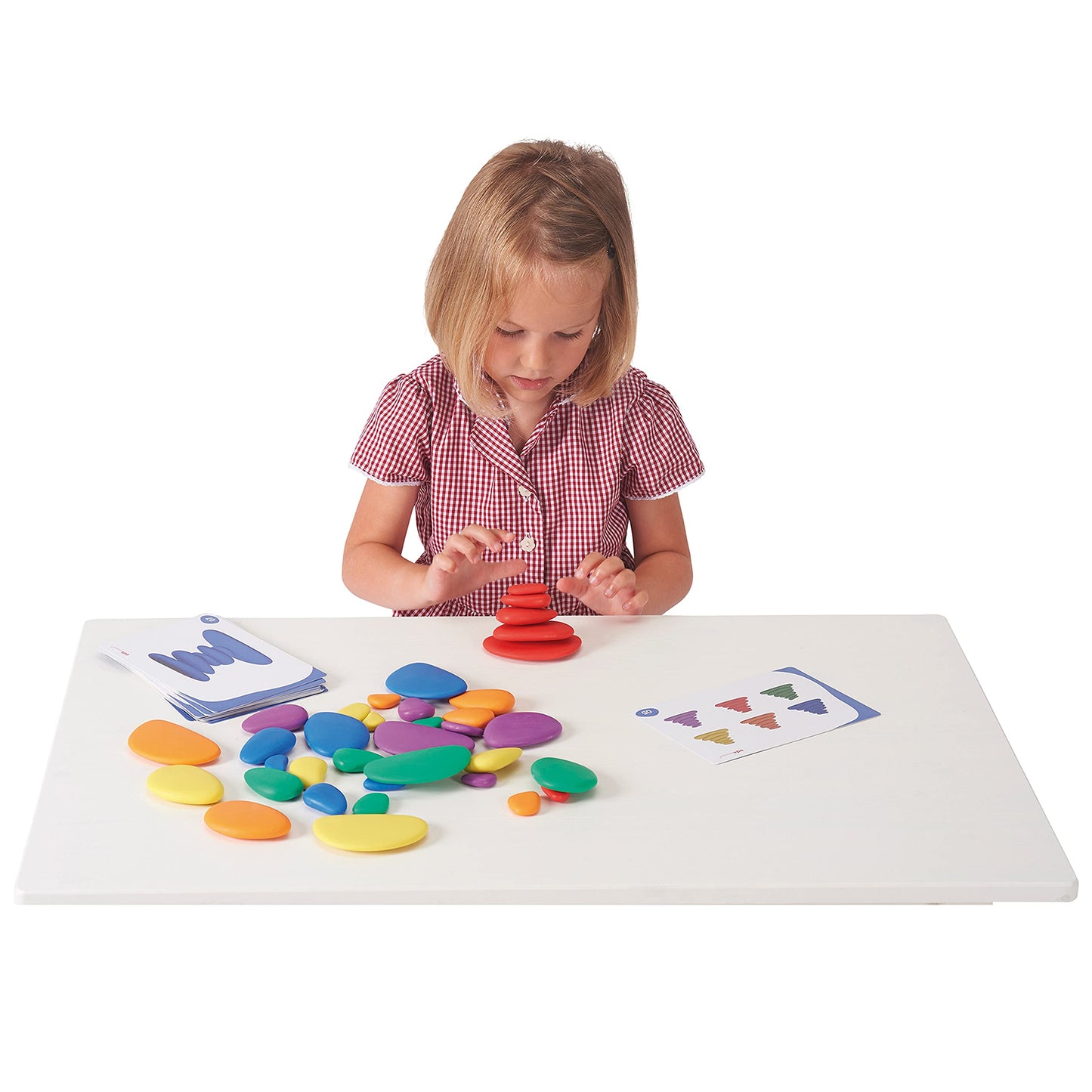 Learning Advantage 13208 Rainbow Pebbles