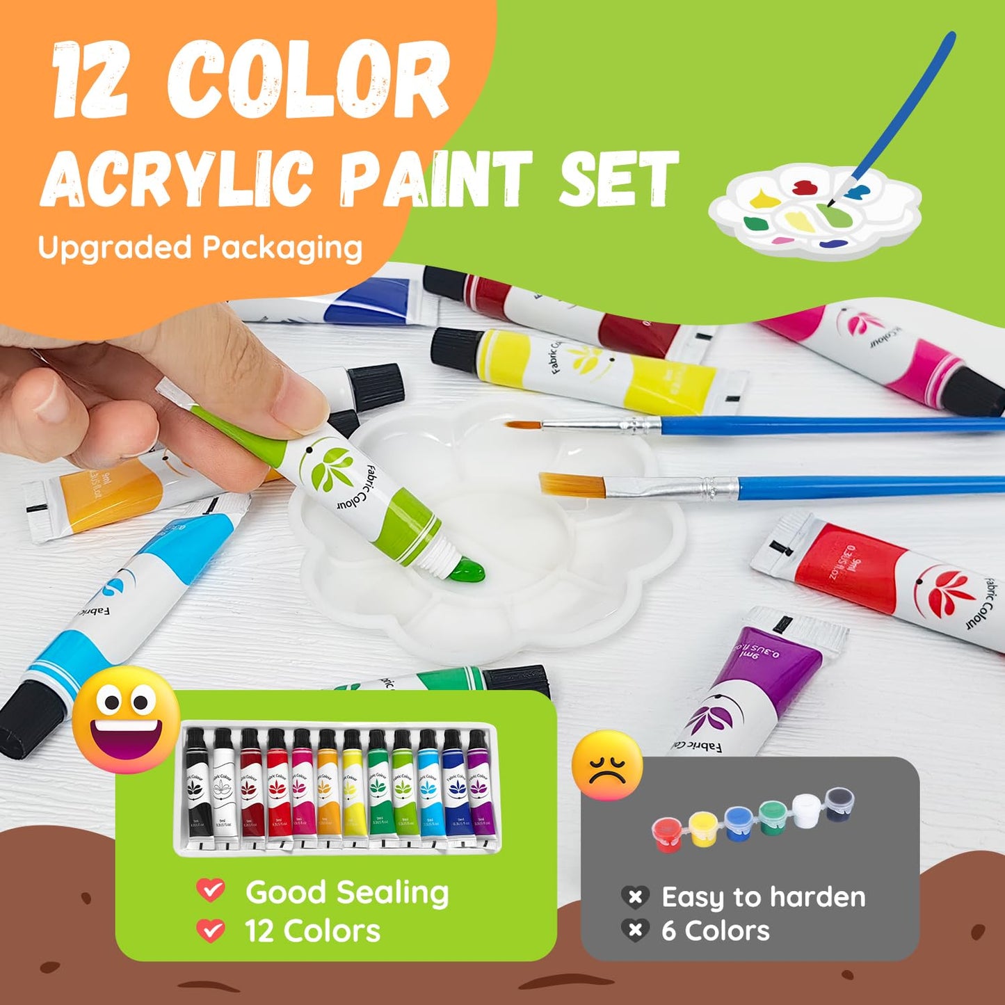 PLANTMEW Paint & Plant Flower Growing Kit