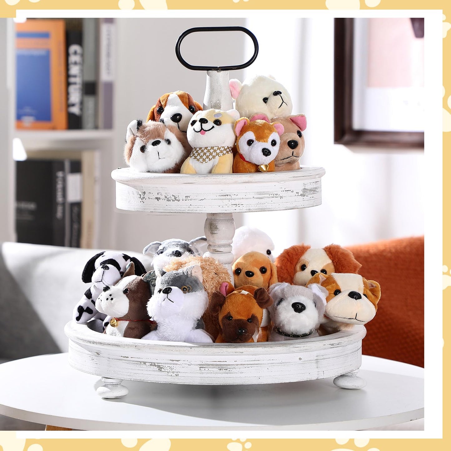 Aoriher 18 Pcs Mini Plush Dogs Bulk Puppy Stuffed Animals Small Stuffed Cute Assorted Soft Plush Toys Doll for Puppy Birthday Party Favors(Novelty Dog)