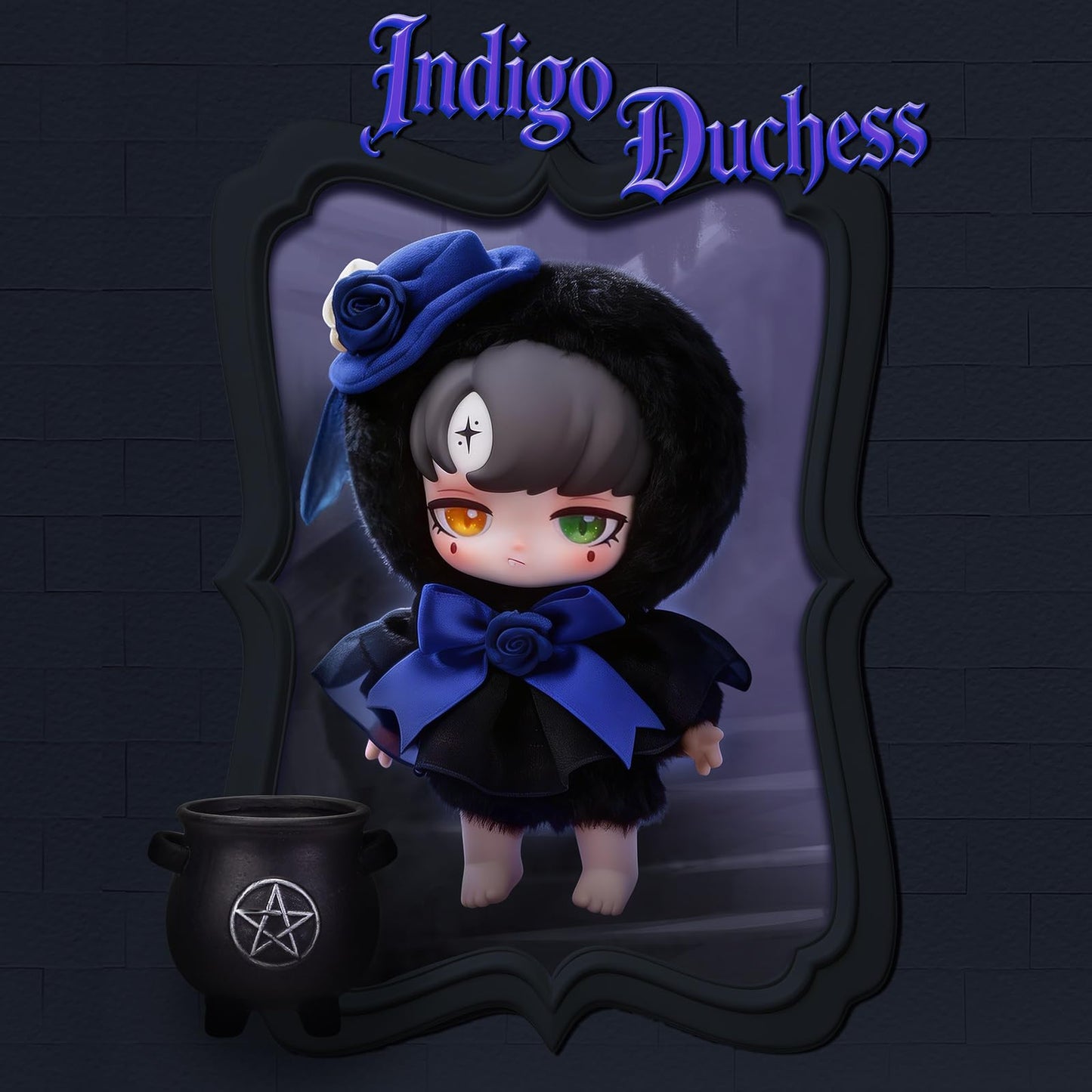 52TOYS Lilith Forbidden Covenant Series Blind Box Stuffed Animal Plush Toy with Soft and Adorable Design, 1PC Perfect for Cuddling, Display, and Unique Posing, Ideal Gift for Panda Enthusiasts