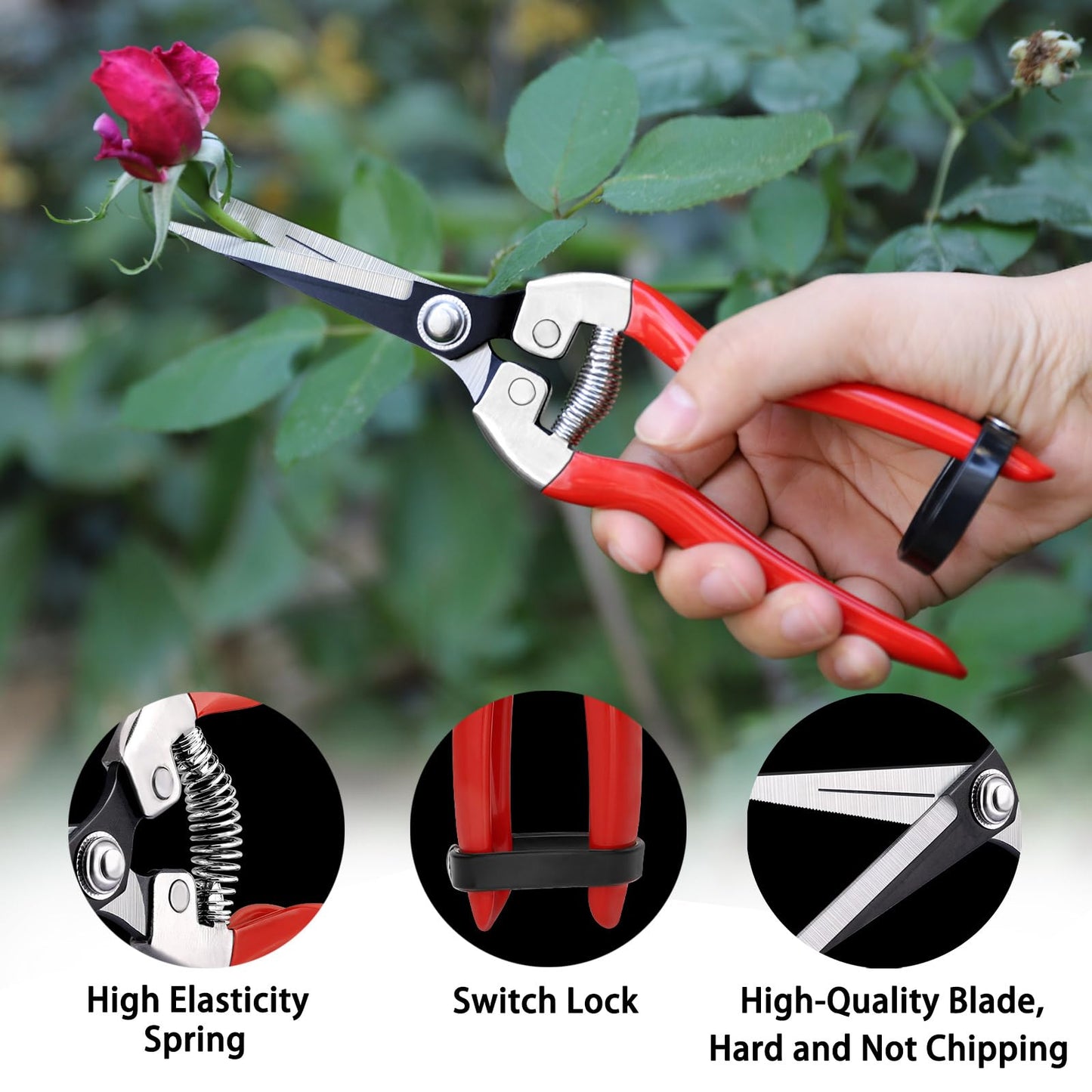 Kynup Garden Shears Pruning Shears Gardening Tools Garden Scissors Stainless Steel