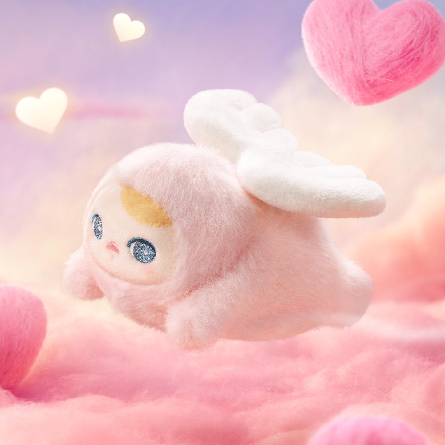 POP MART PUCKY Flying Babies Series - Plush Pendant Blind Box, Single Box