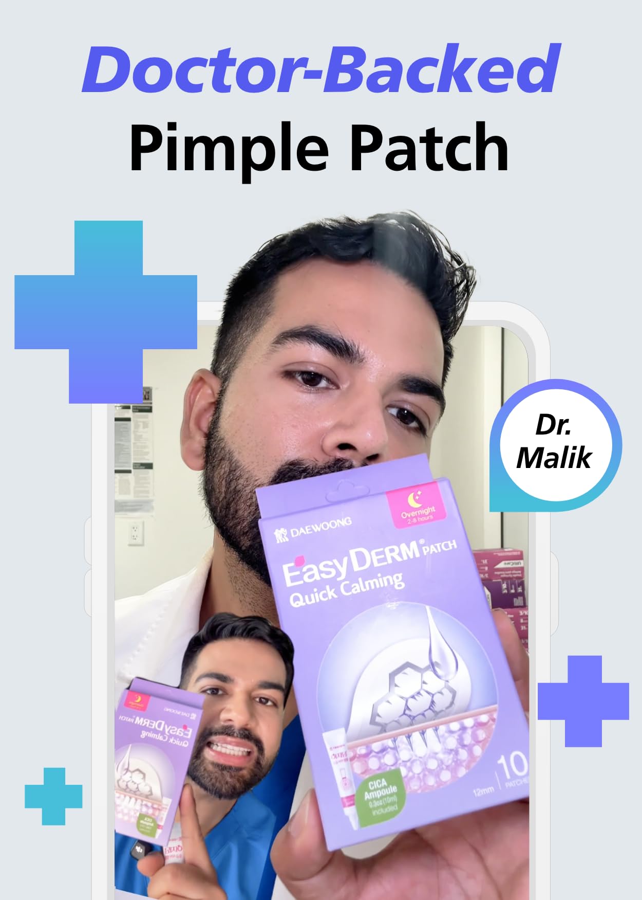 Daewoong Pharmaceutical Easyderm patch gift set