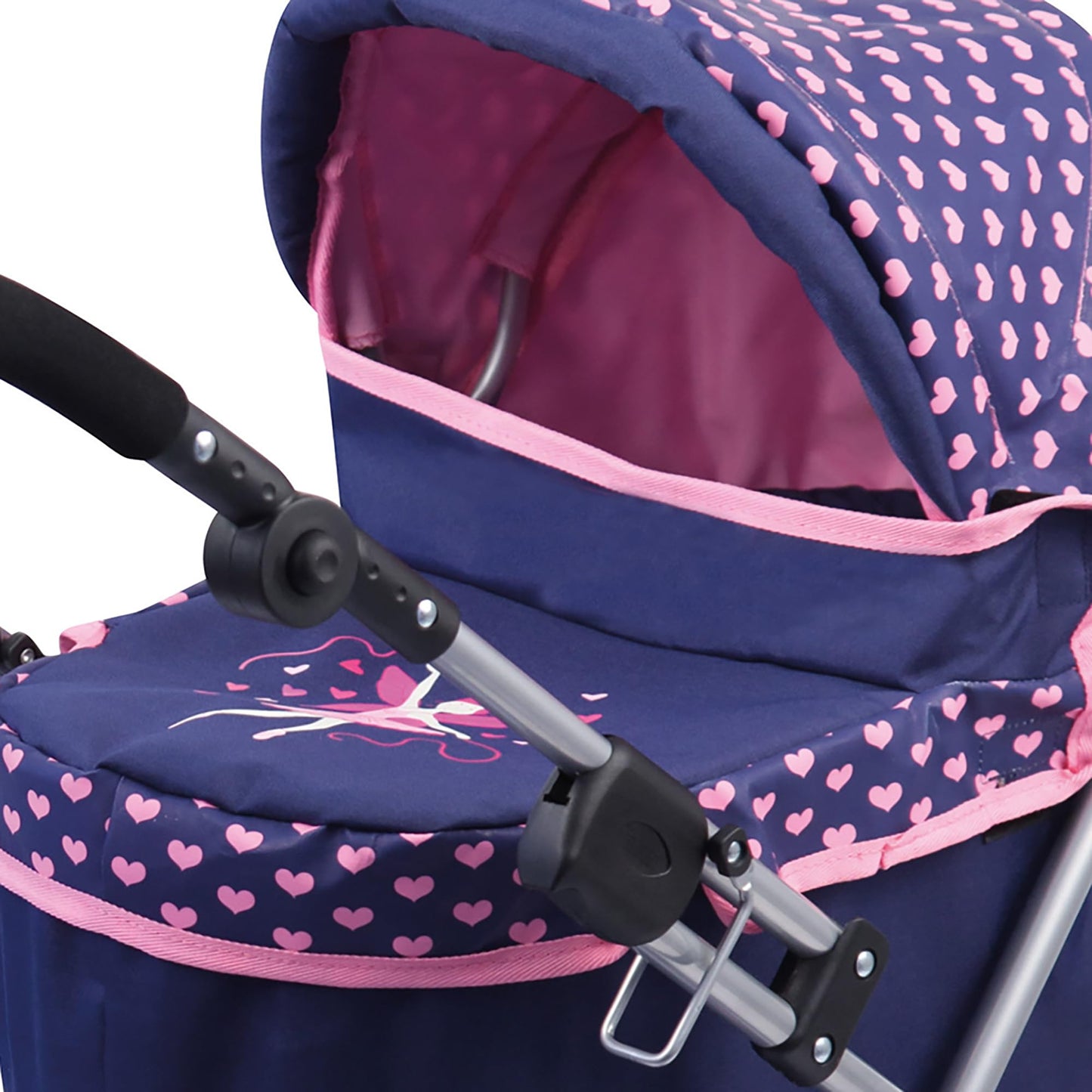 Bayer Design Baby Doll Trendy Pram Blue, Pink
