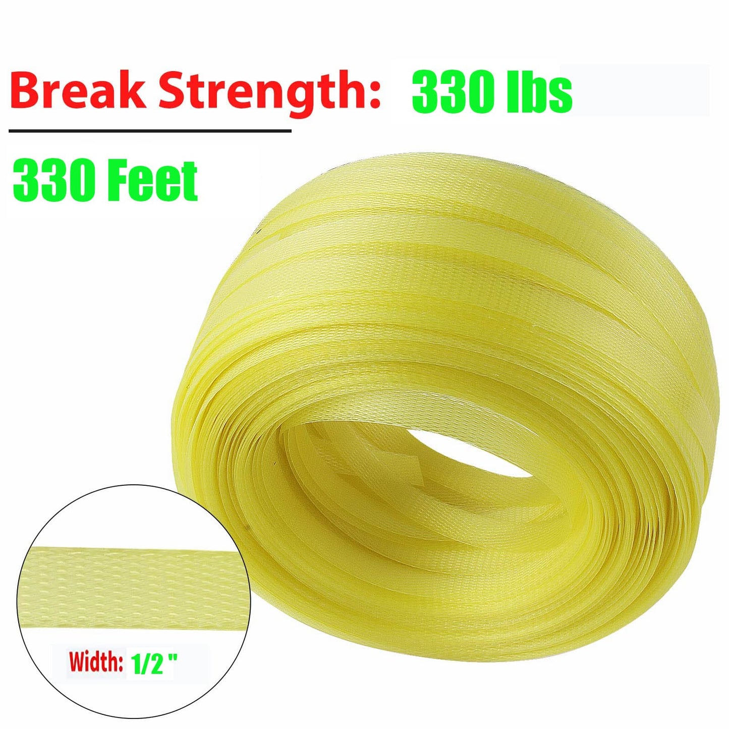 Packaging Strapping Banding Tensioning Tool - Sealer Tool Heavy Duty PP Plastic Strapping Kit
