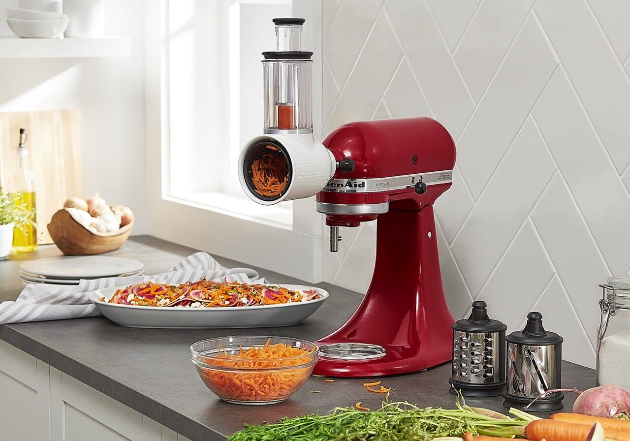 KitchenAid Stand Mixer Attachment, KSMVSA Fresh Prep Slicer/Shredder