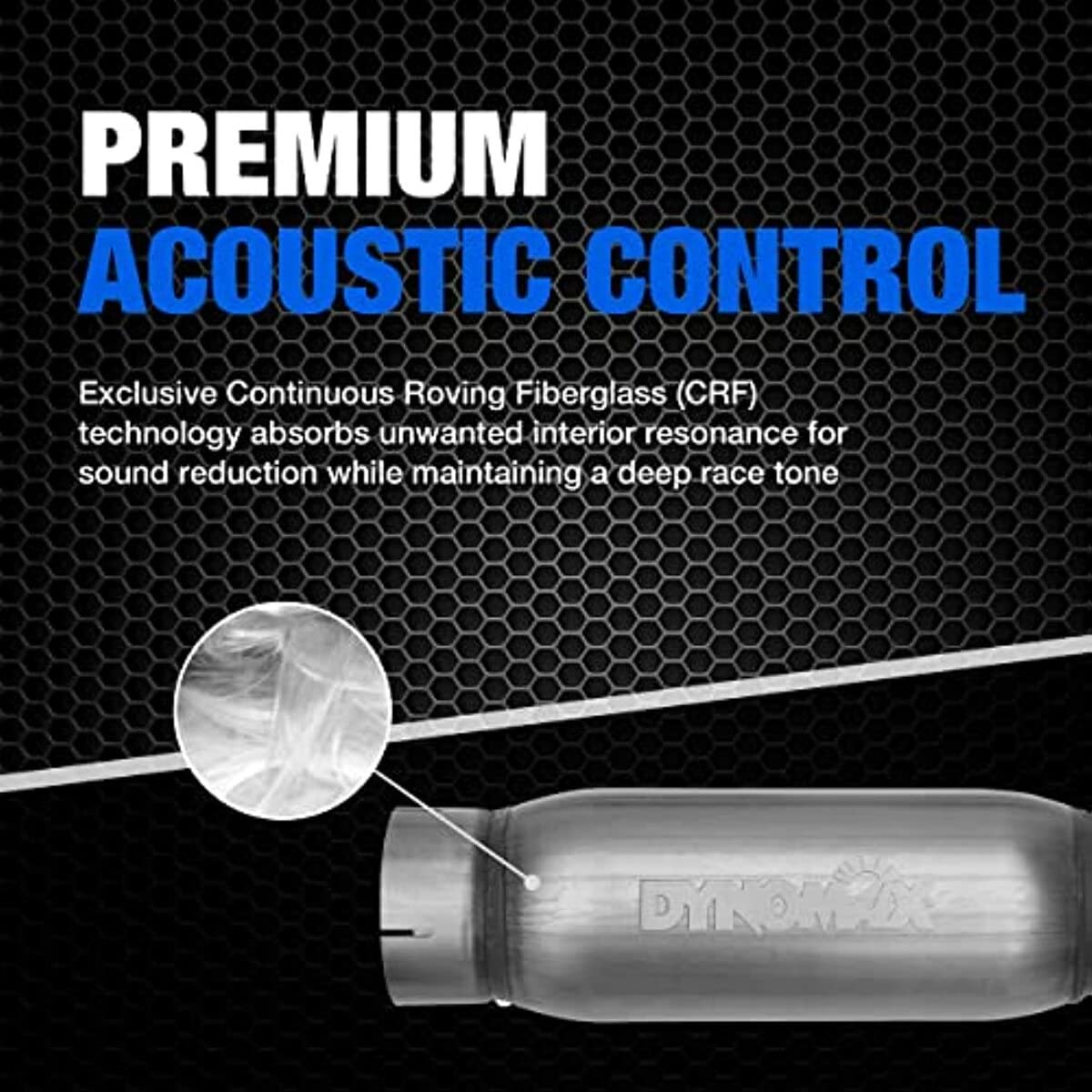 Dynomax Race Bullet 24215 Exhaust Resonator