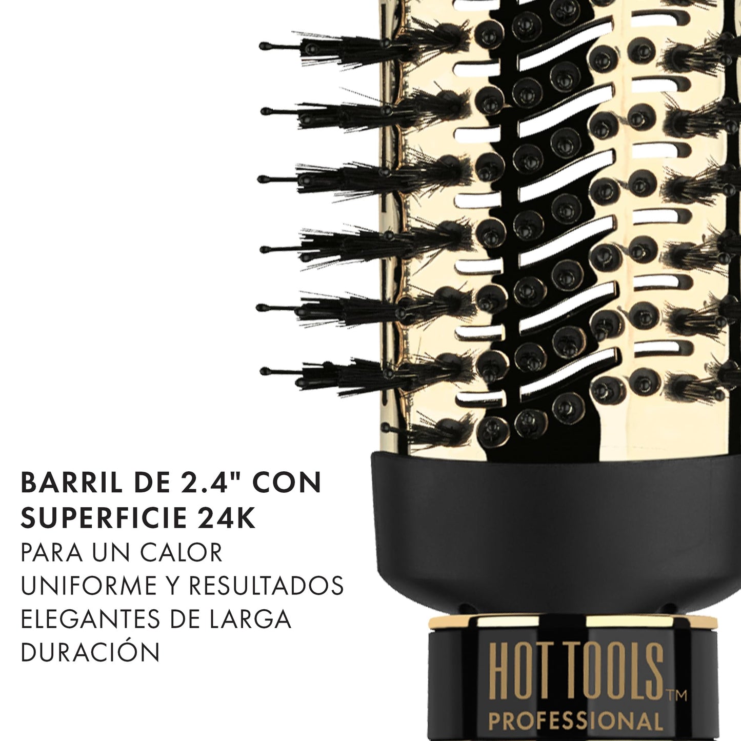 Hot Tools Pro Artist 24K Gold One-Step Small Detachable Blowout & Volumizer | Salon Quality Blowouts at-Home