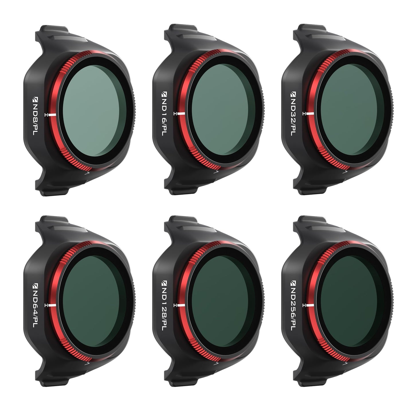 Freewell Bright Day 6-Pack ND/PL Filters for DJI Mini 5 Pro – ND8/PL, ND16/PL, ND32/PL, ND64/PL, ND128/PL & ND256/PL – Polarized Filters for Exposure Control & Glare Reduction