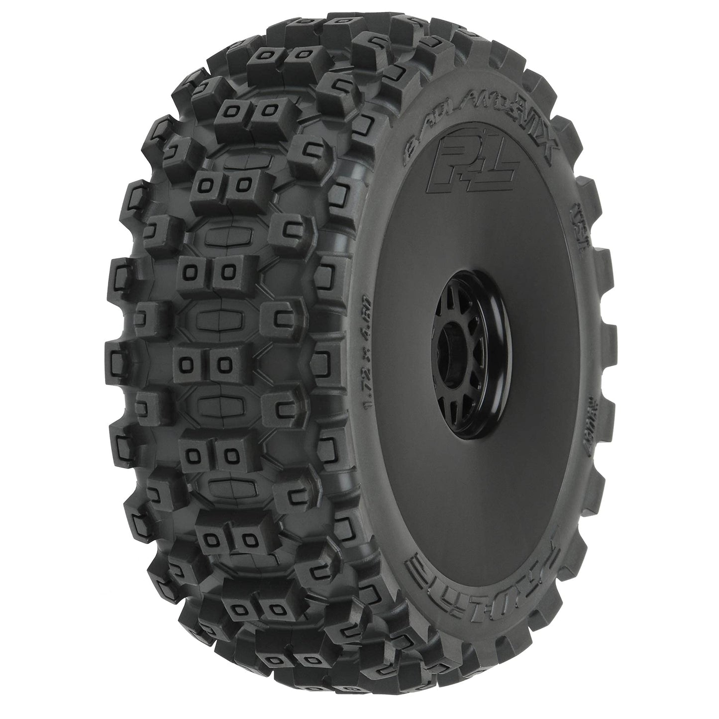 Pro-Line Racing Badlands MX M2 18 Buggy MTD Black Wheels F/R PRO906741 RC Tire