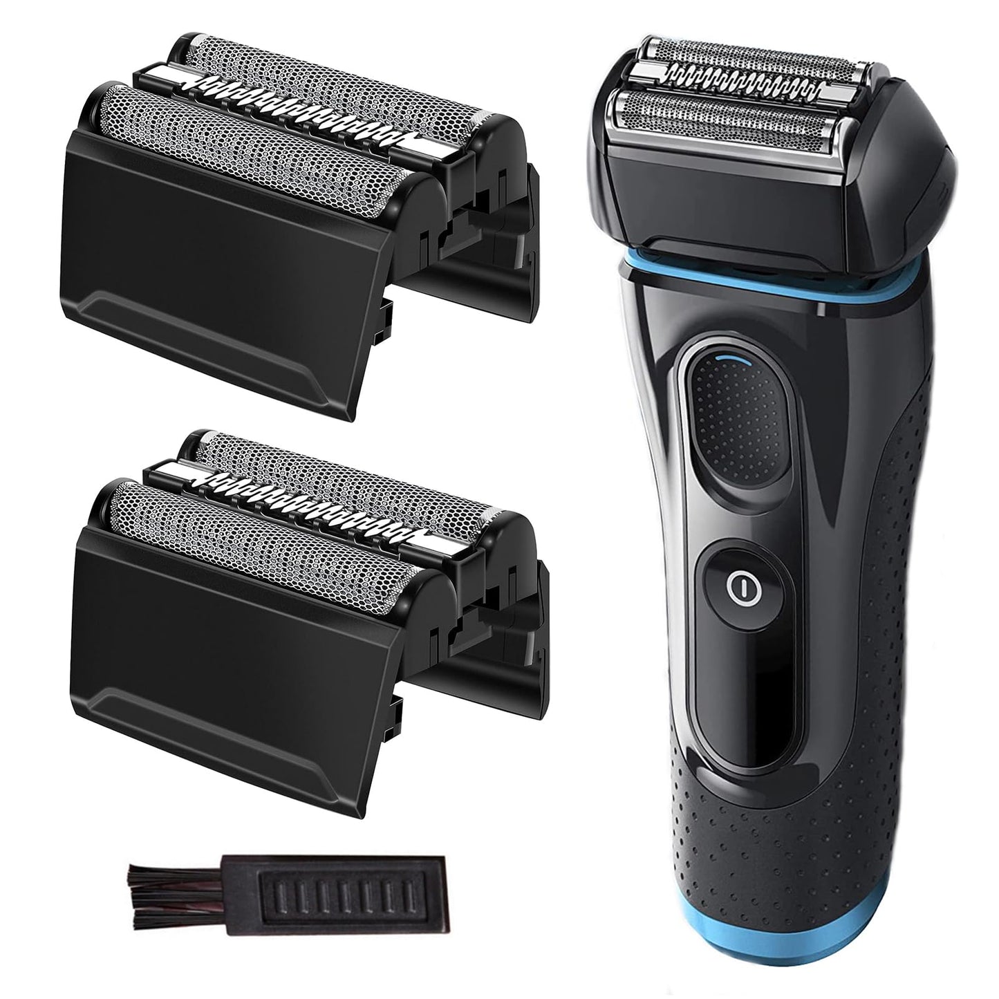52B Series 5 Replacement Head for Braun Electric Shaver, S5 Wet and Dry Replacement Foil and Cutter Compatible with 5190cc 5090 5020 (2 Count)