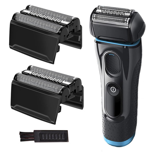 52B Series 5 Replacement Head for Braun Electric Shaver, S5 Wet and Dry Replacement Foil and Cutter Compatible with 5190cc 5090 5020 (2 Count)