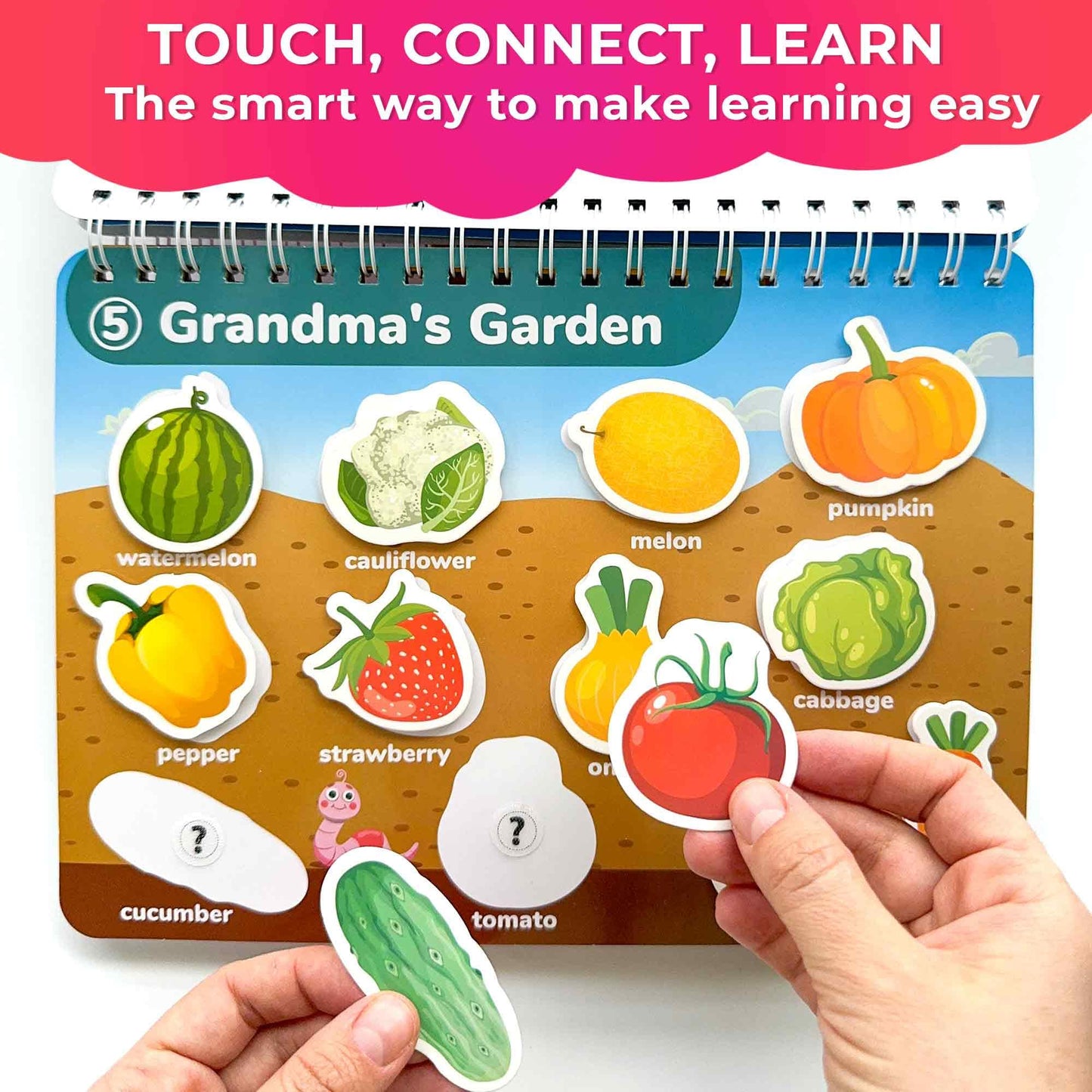 Quokka Montessori Busy Book for Toddlers 1-3 - Pre K Kids Learning Activities for Homeschooling - My Preschool Busy Book for Ages 3-5 - 15 Kids Educational Activities 2-4 Years