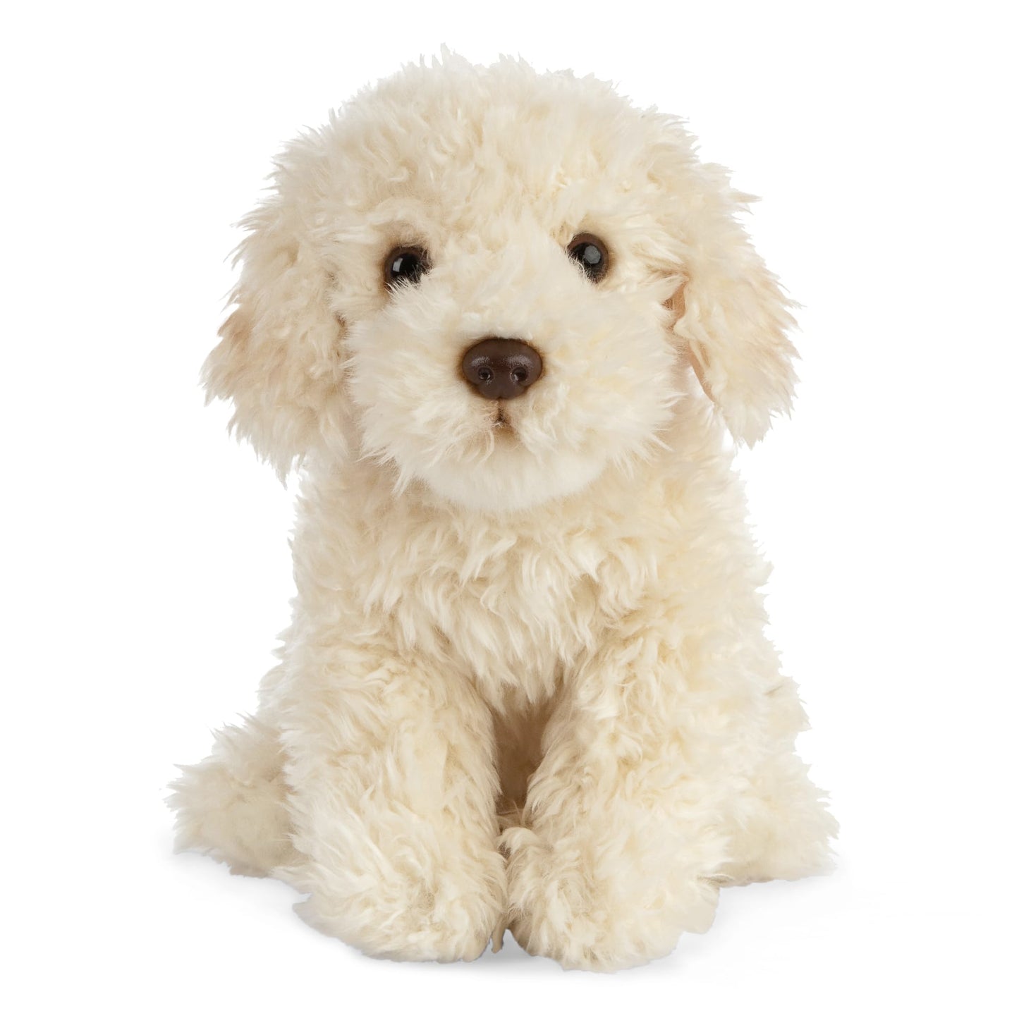 Living Nature Labradoodle Soft and Realistic Plush Dog, Naturli Eco-Friendly Plush, 25 cm